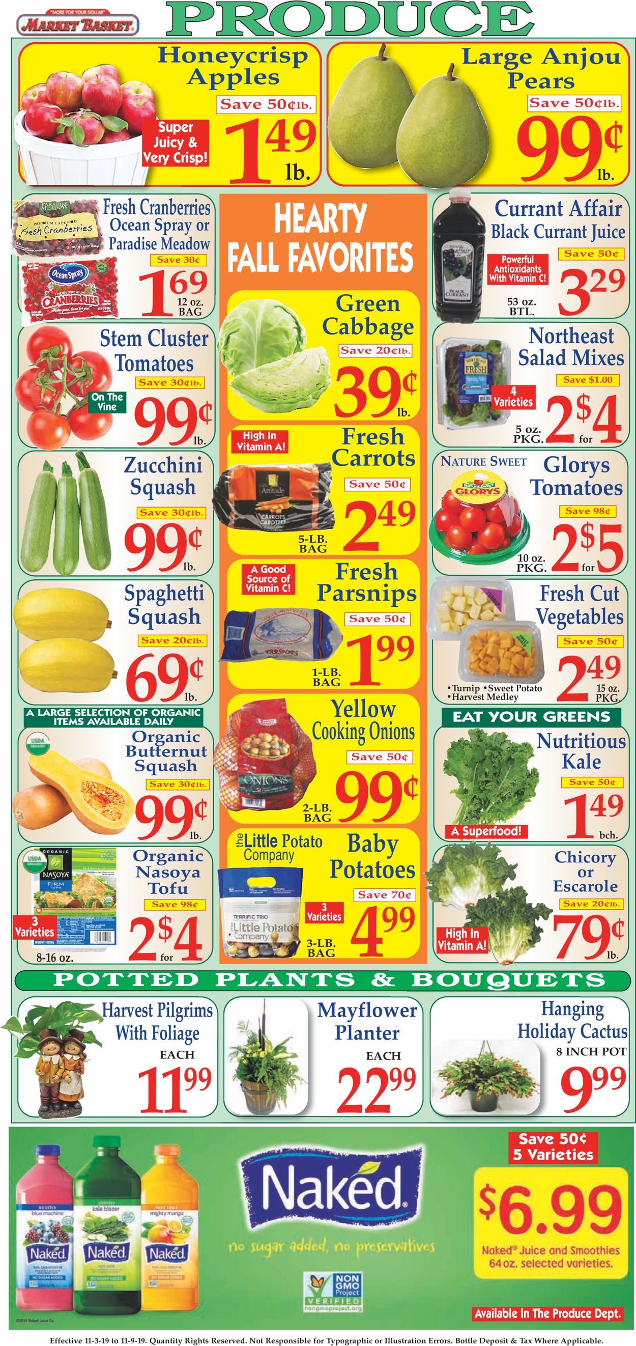 Catalogue Market Basket from 11/03/2019