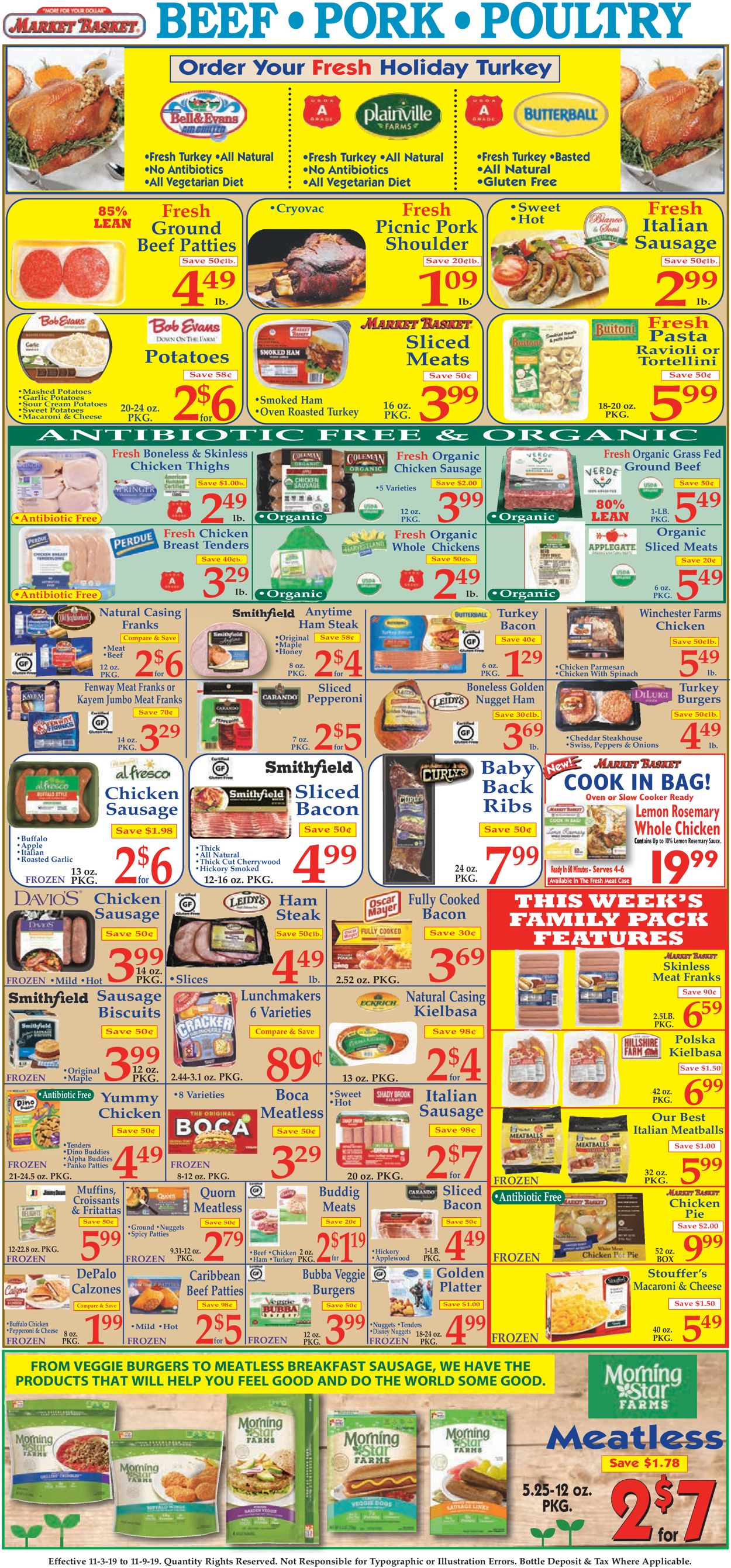 Catalogue Market Basket from 11/03/2019
