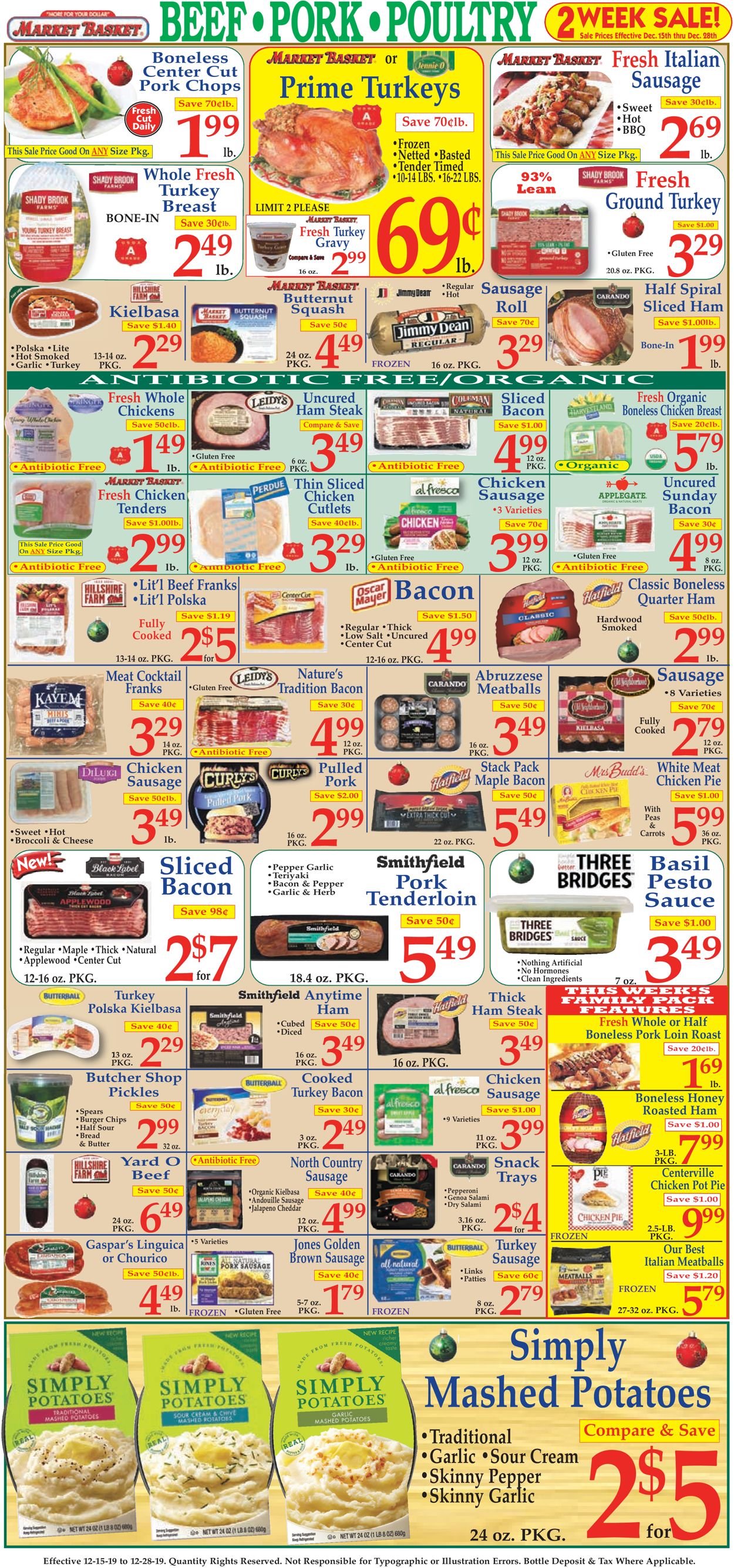 Catalogue Market Basket - Christmas Ad 2019 from 12/15/2019