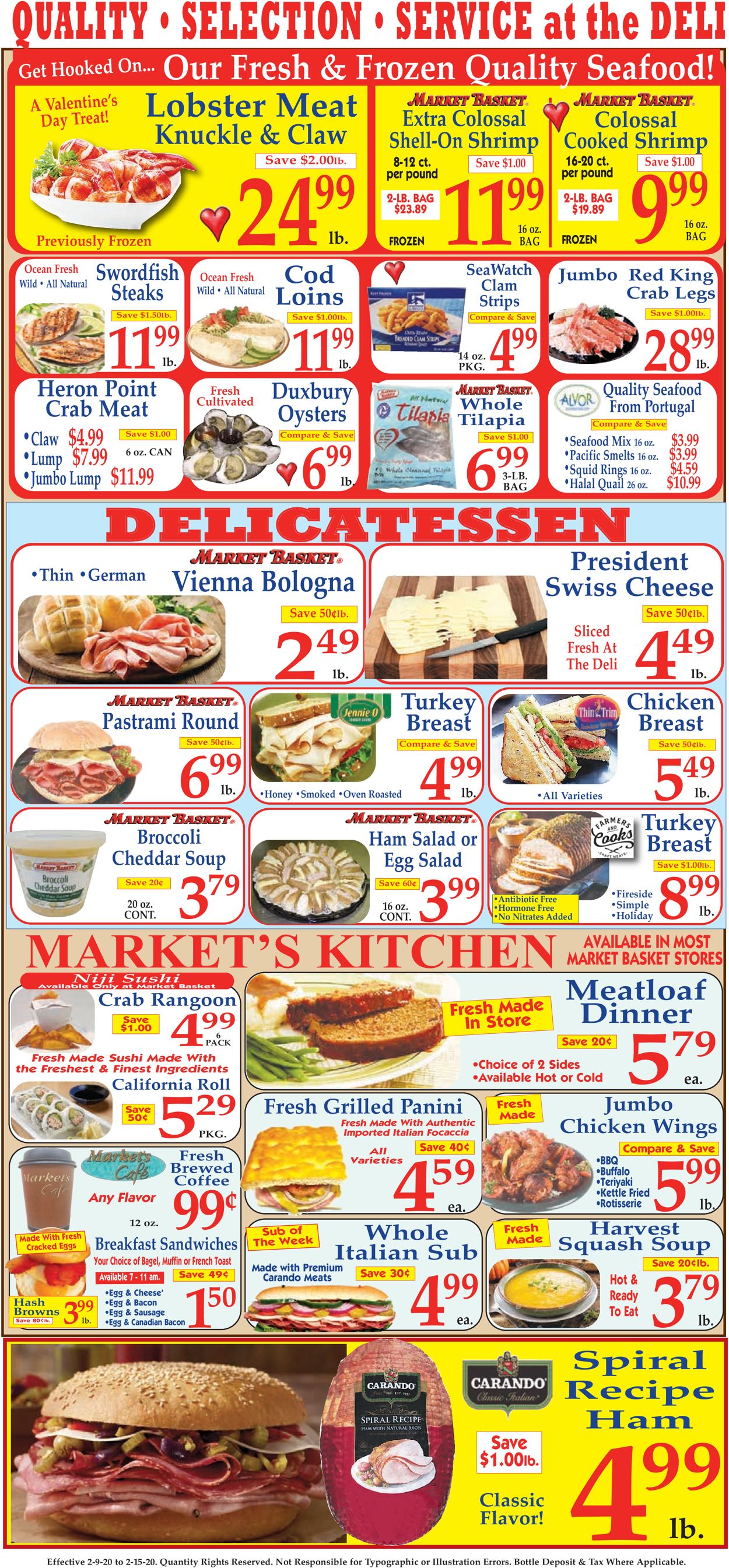 Catalogue Market Basket from 02/09/2020