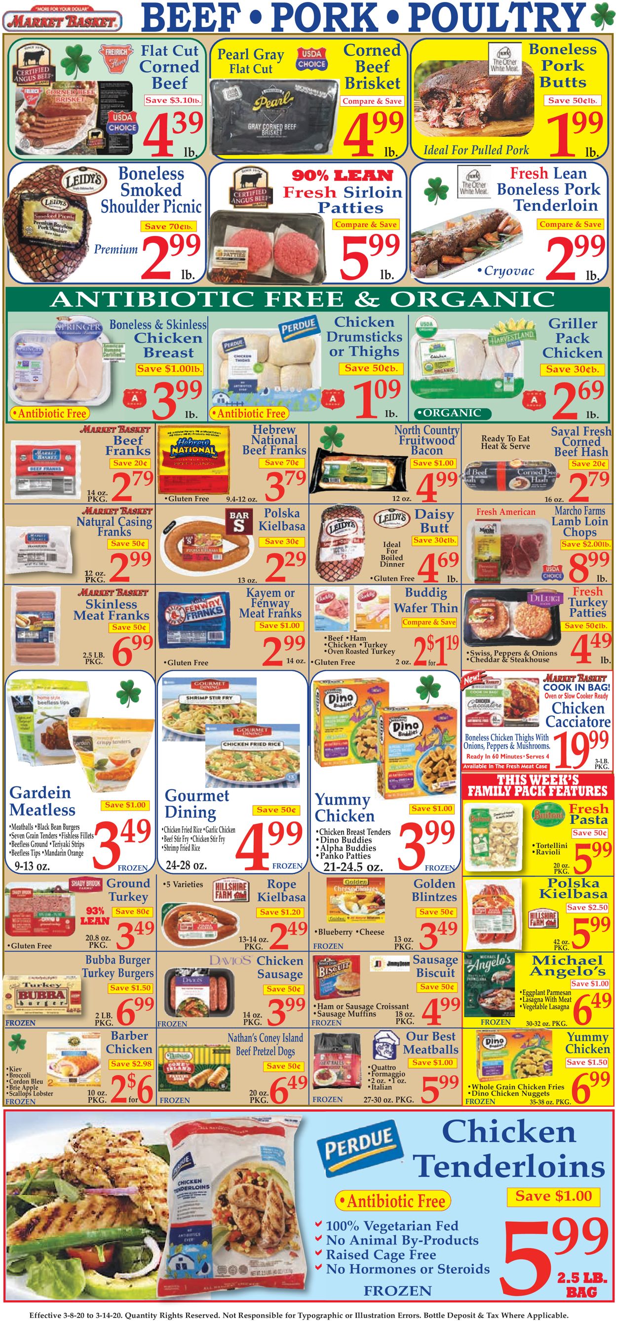 Catalogue Market Basket from 03/08/2020