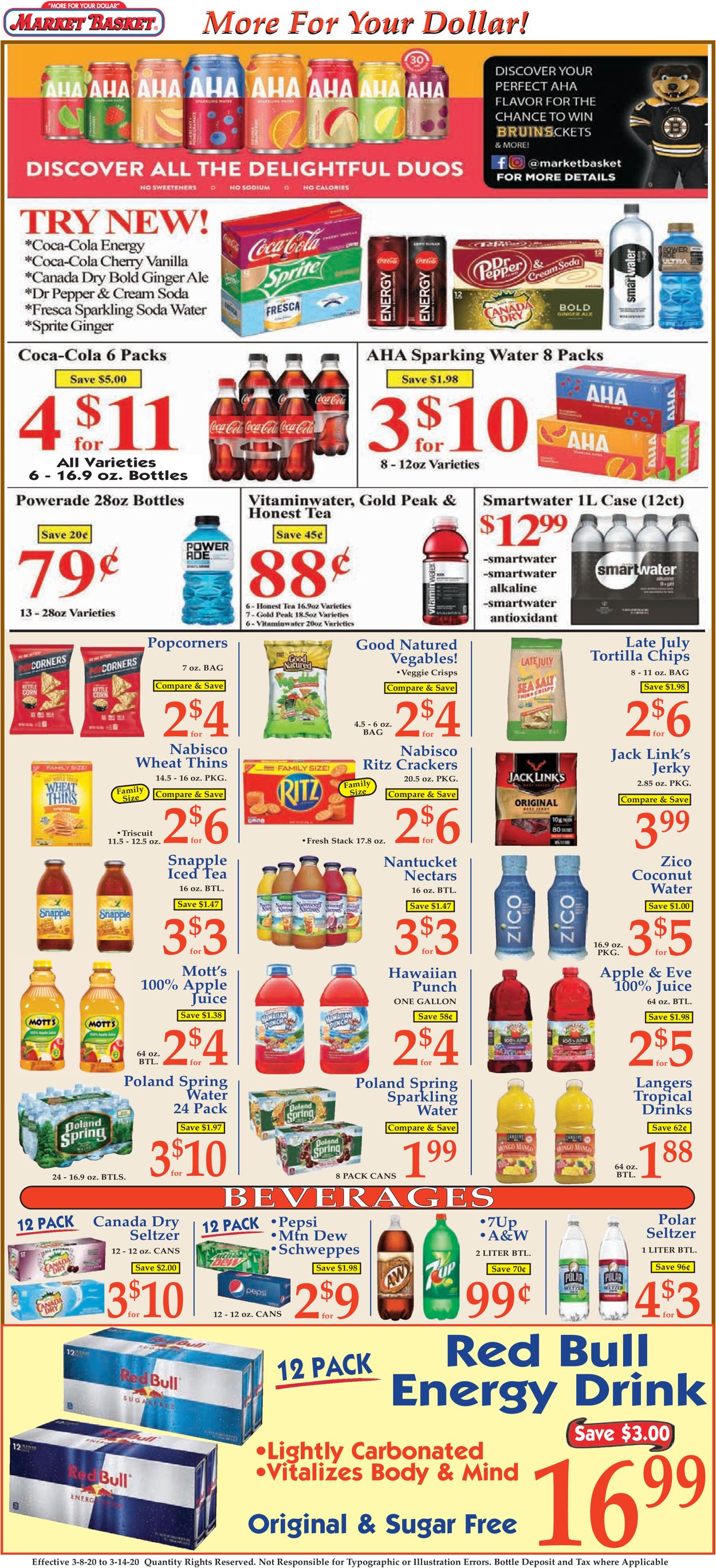 Catalogue Market Basket from 03/08/2020