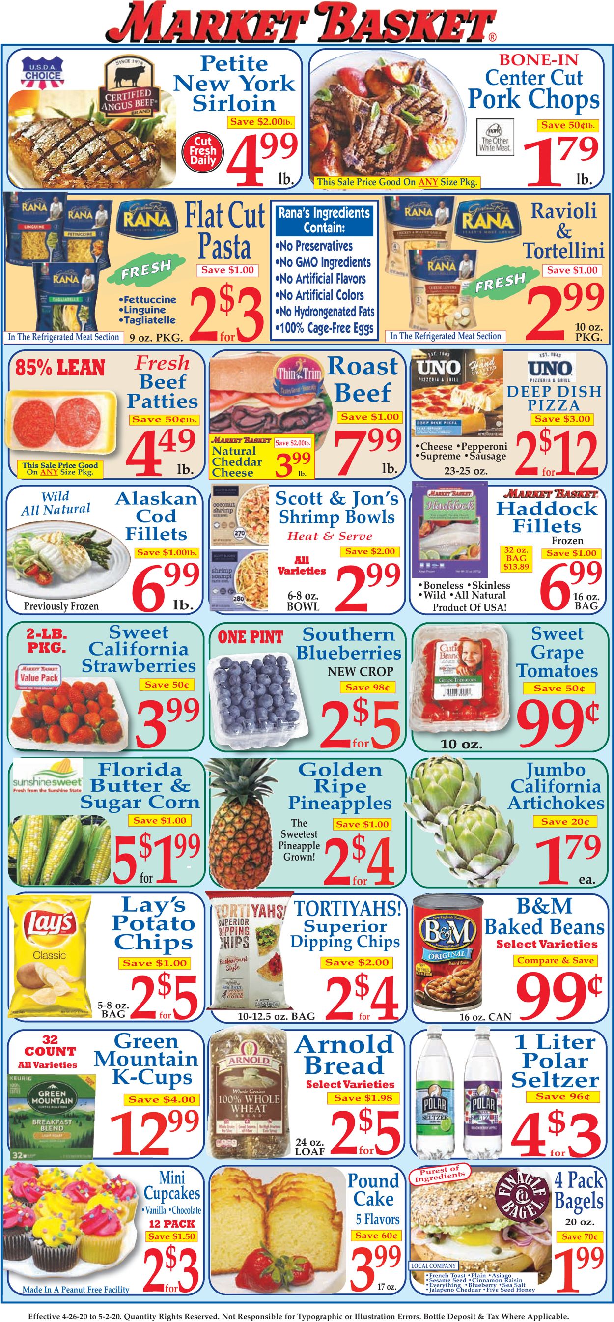 Catalogue Market Basket from 04/26/2020