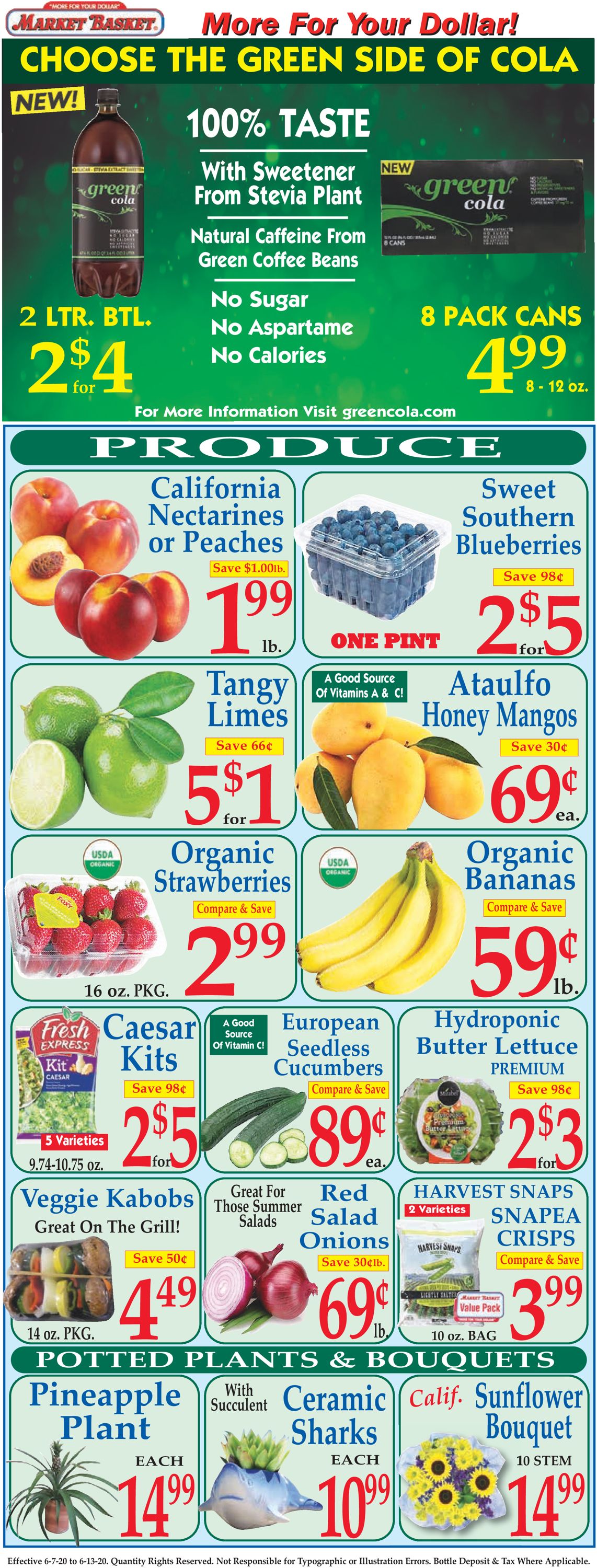Catalogue Market Basket from 06/07/2020