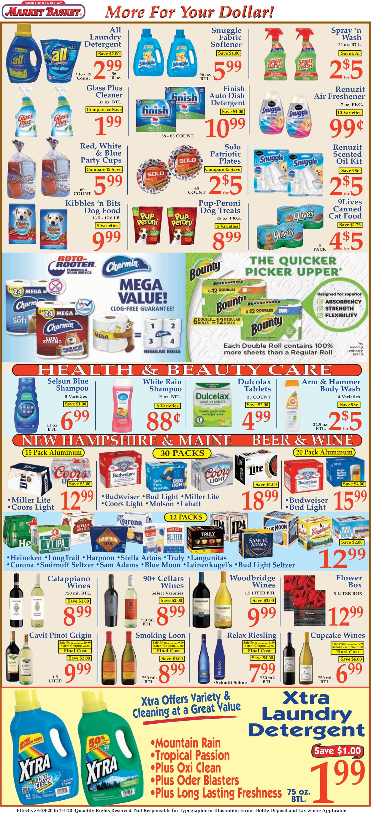 Catalogue Market Basket from 06/28/2020
