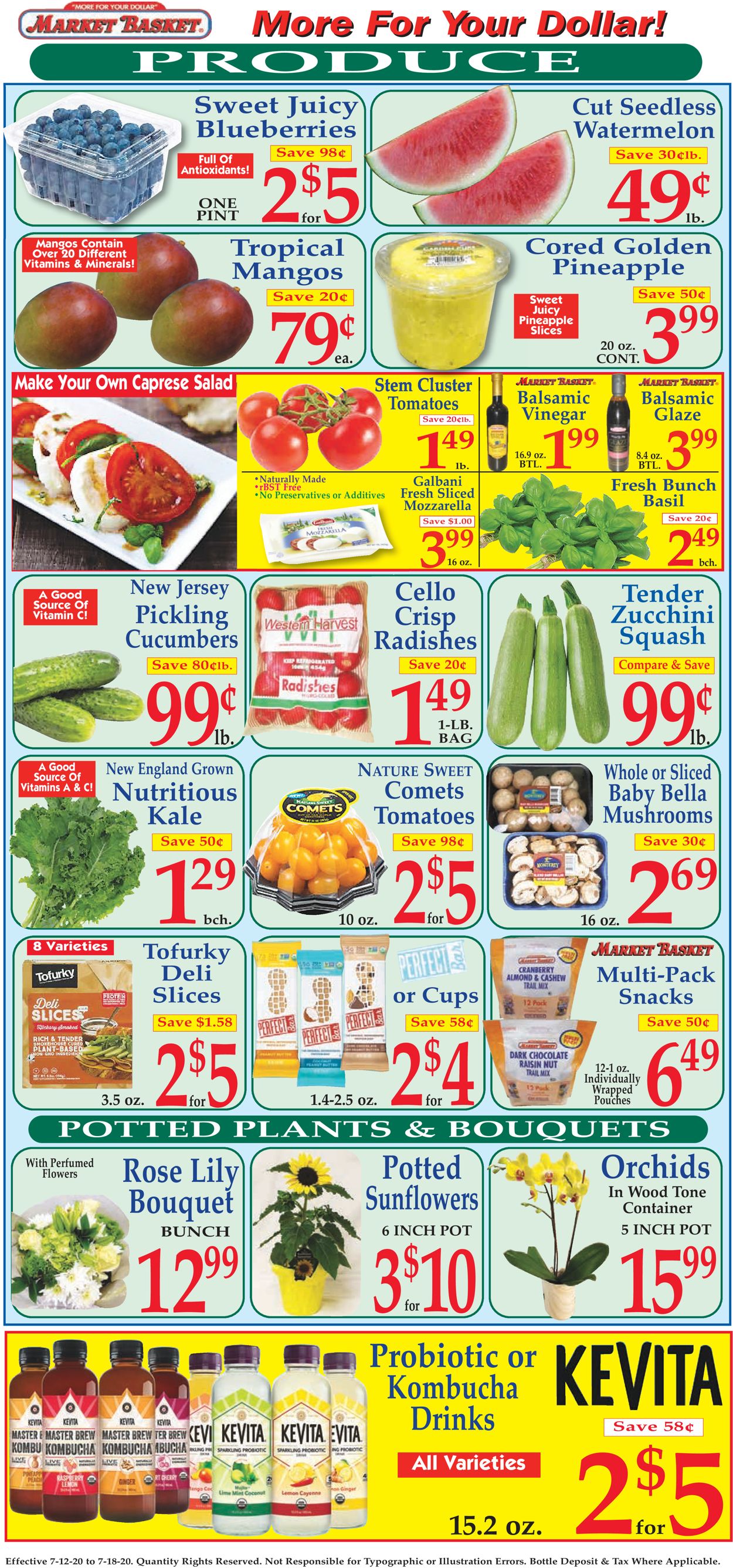 Catalogue Market Basket from 07/12/2020