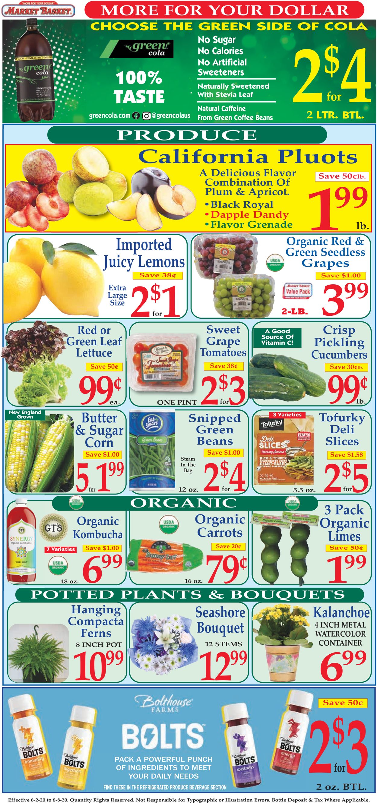 Catalogue Market Basket from 08/02/2020