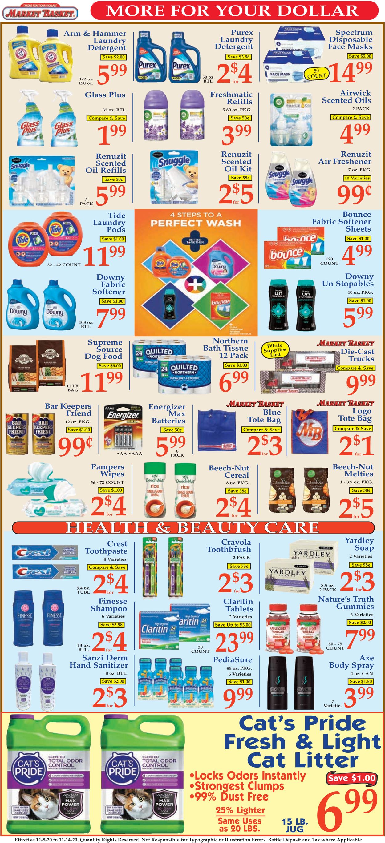 Catalogue Market Basket from 11/09/2020