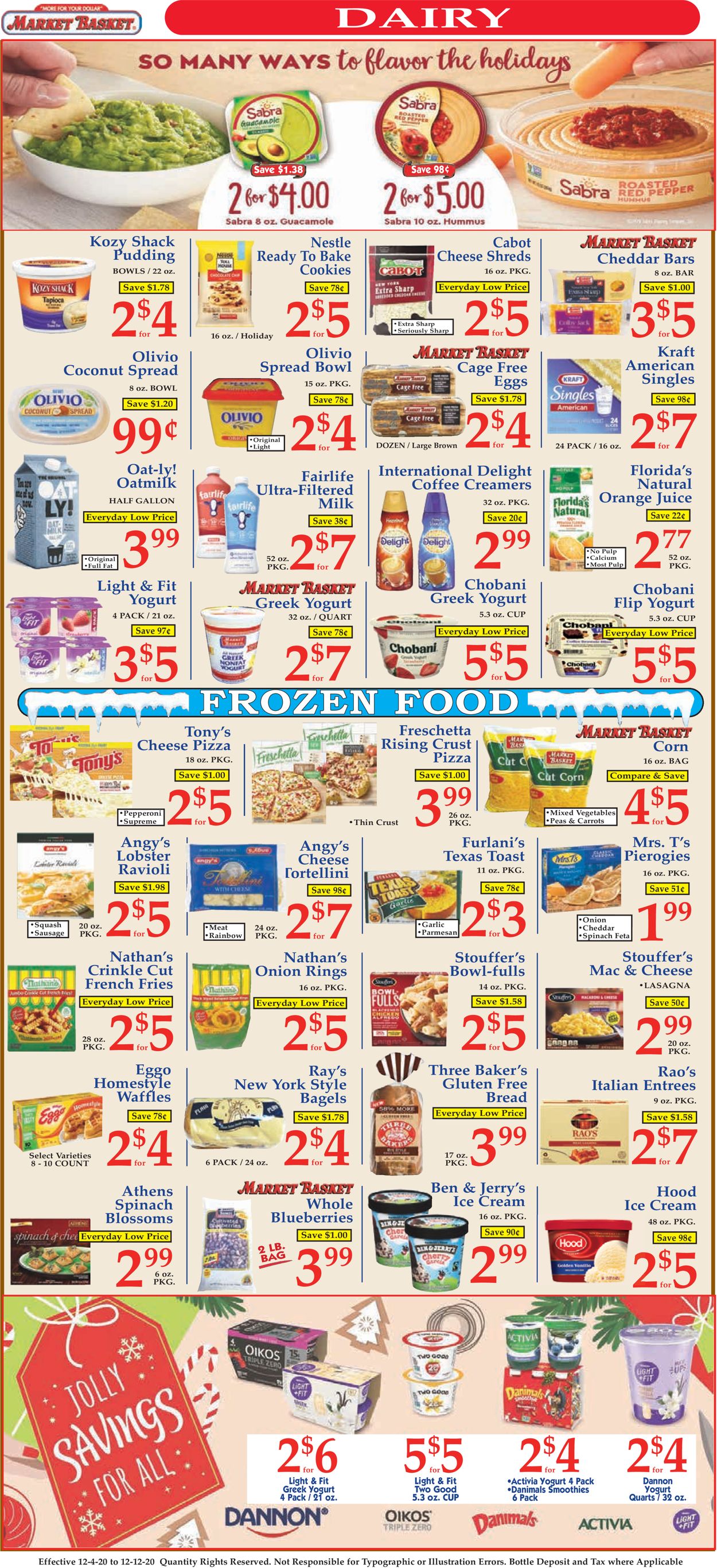 Catalogue Market Basket from 12/04/2020