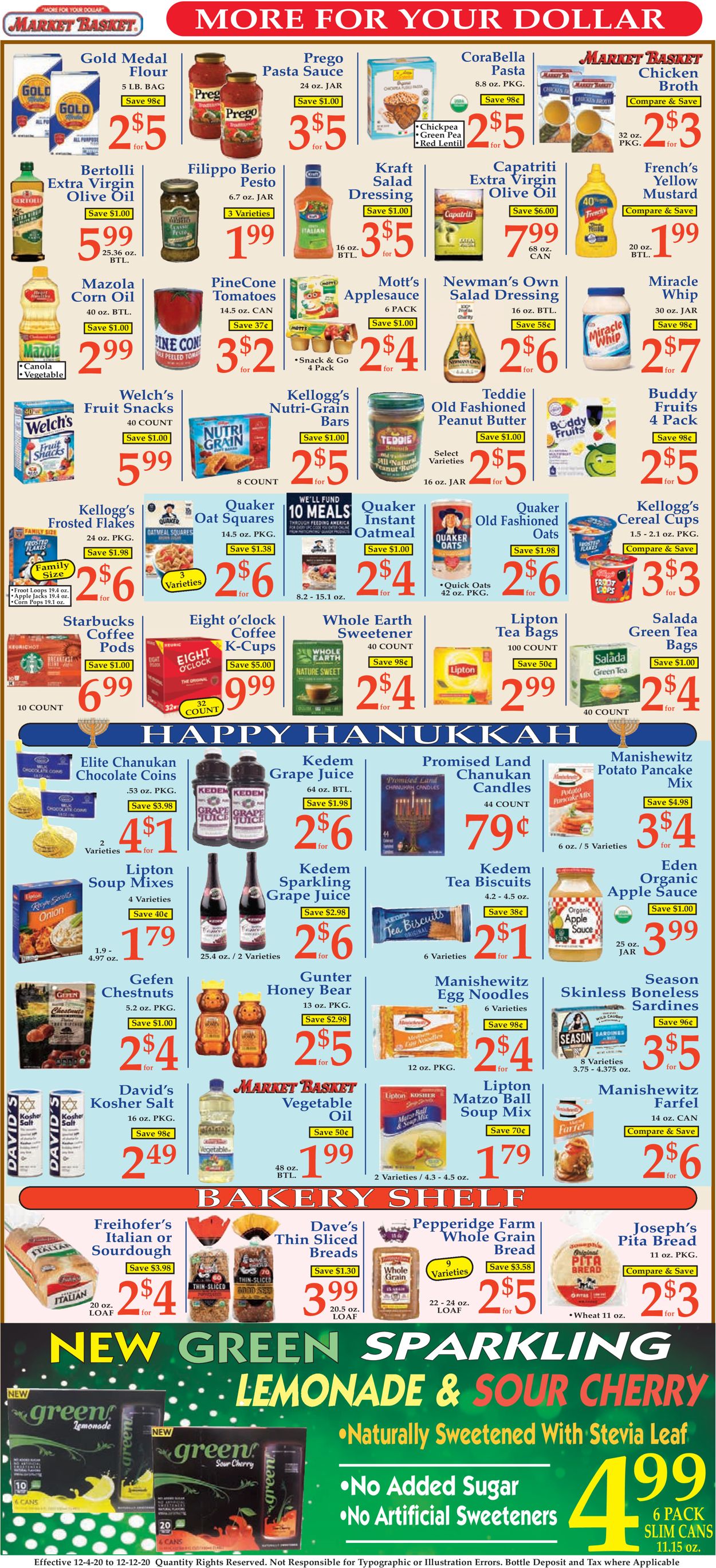Catalogue Market Basket from 12/04/2020