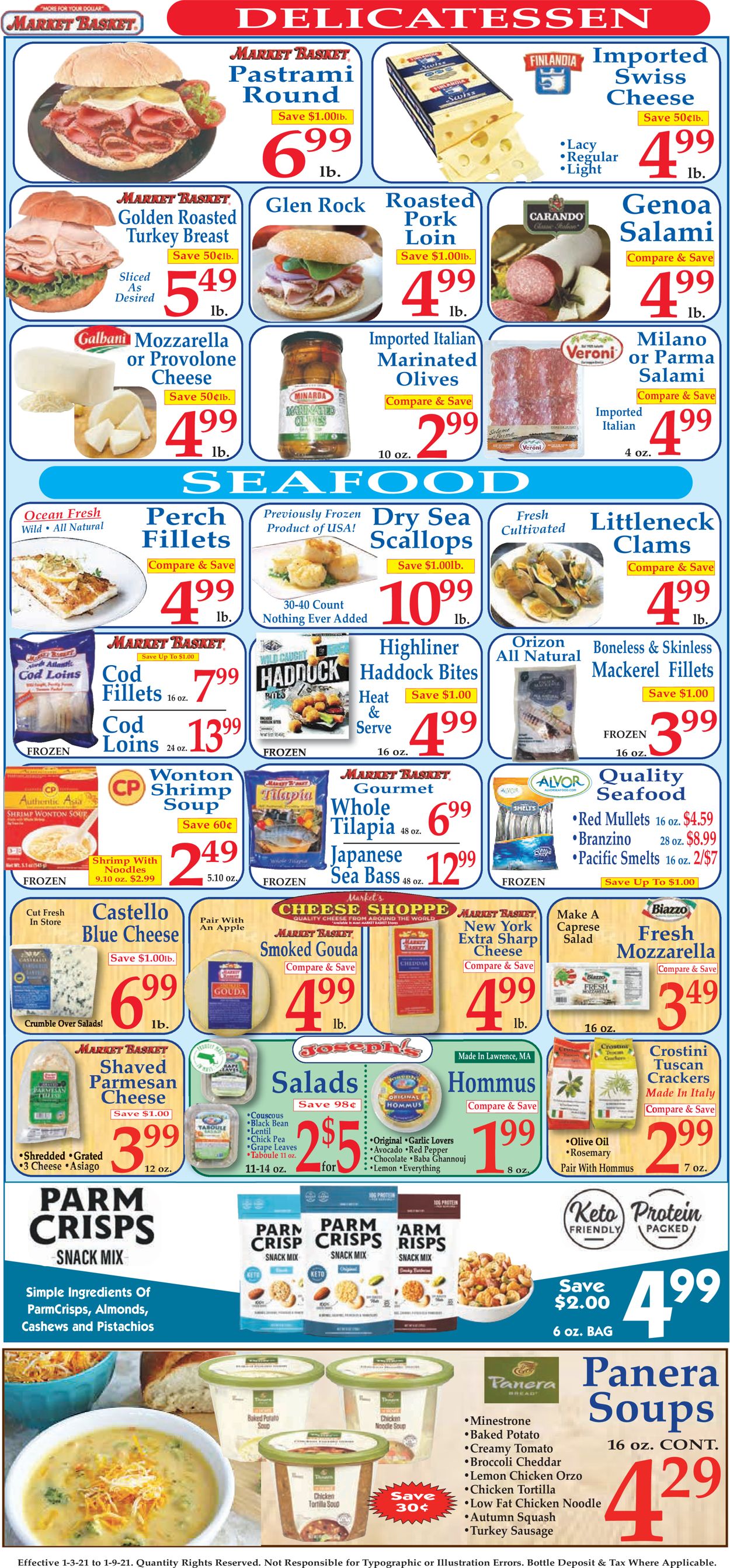 Catalogue Market Basket from 01/03/2021