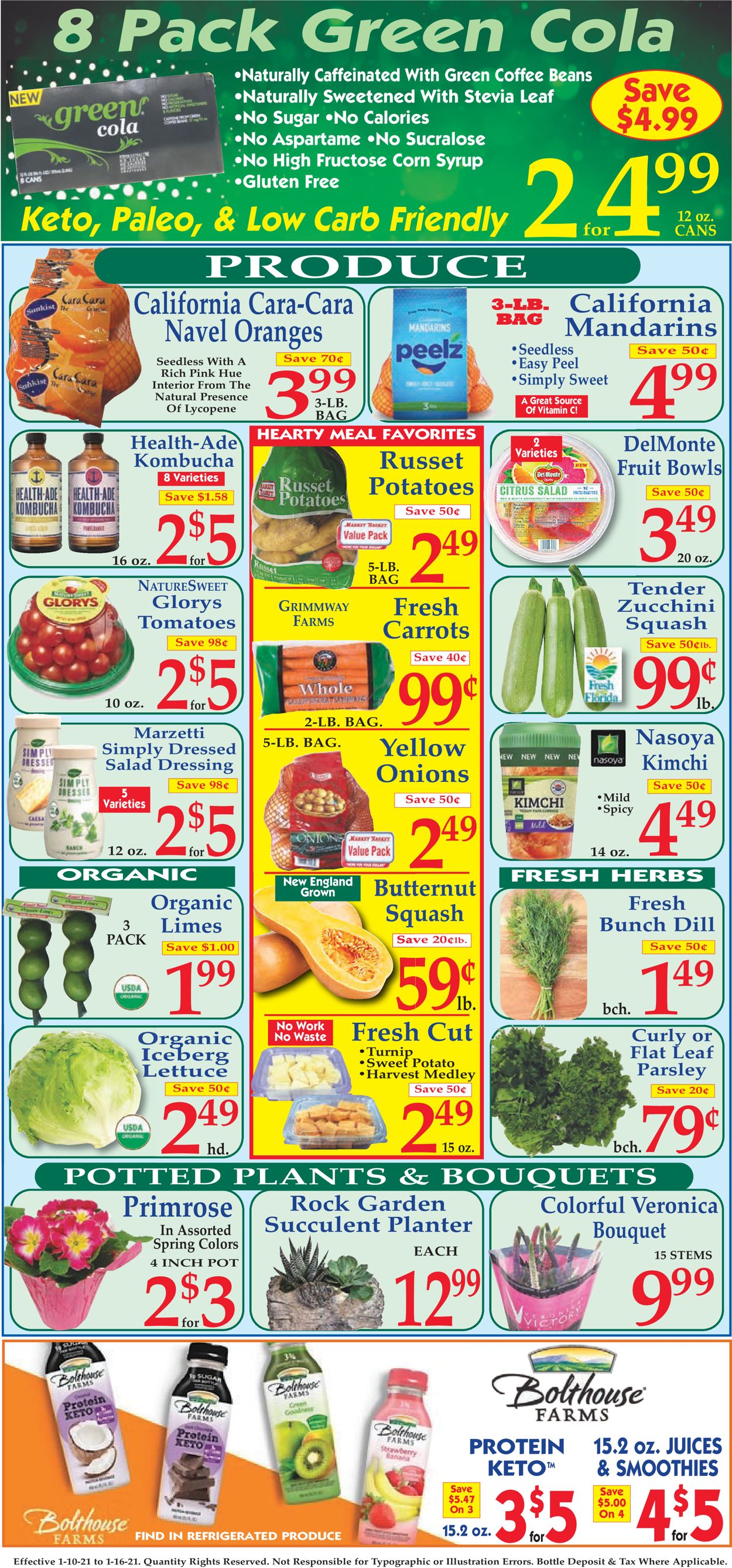 Catalogue Market Basket from 01/10/2021