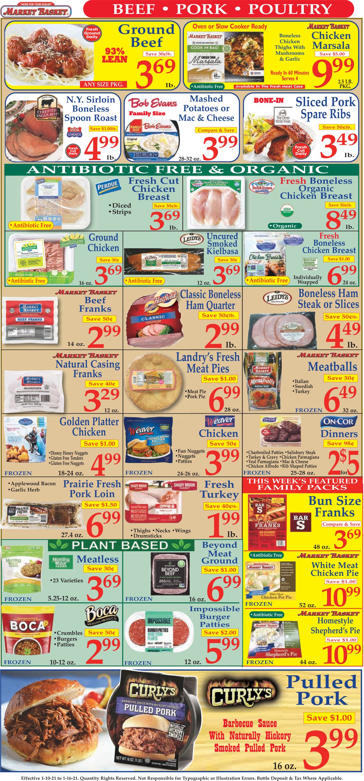 Catalogue Market Basket from 01/10/2021