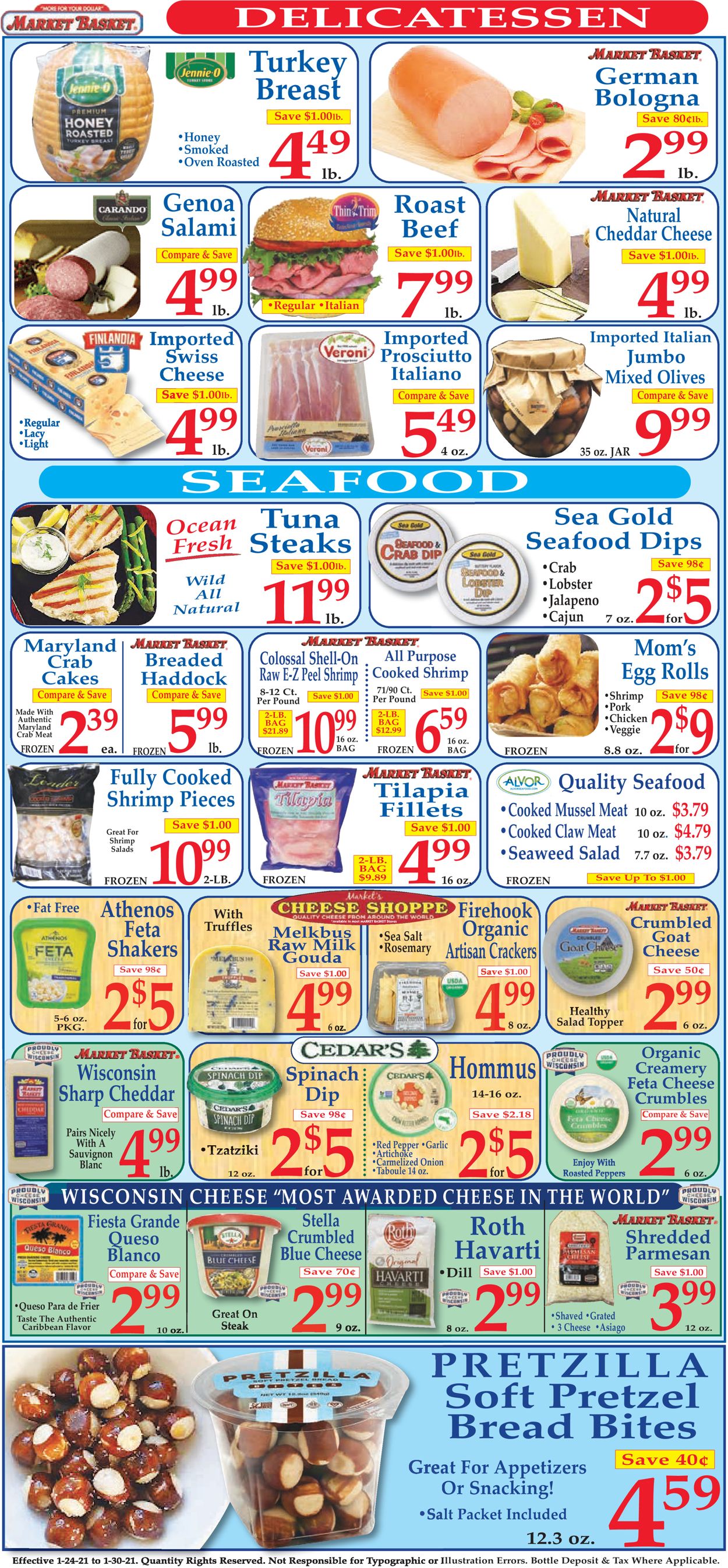 Catalogue Market Basket from 01/24/2021
