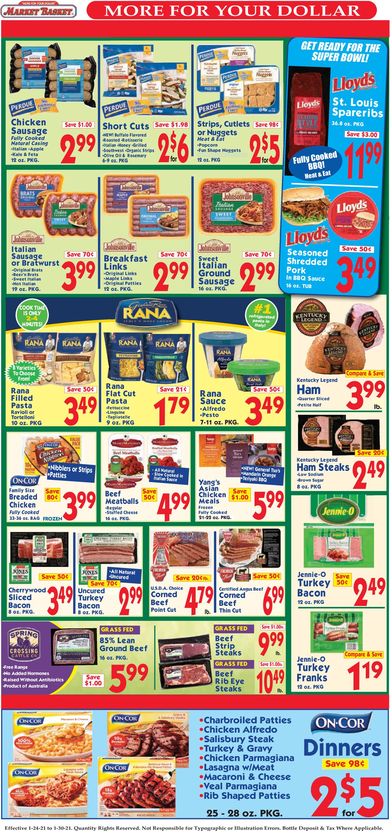 Catalogue Market Basket from 01/24/2021