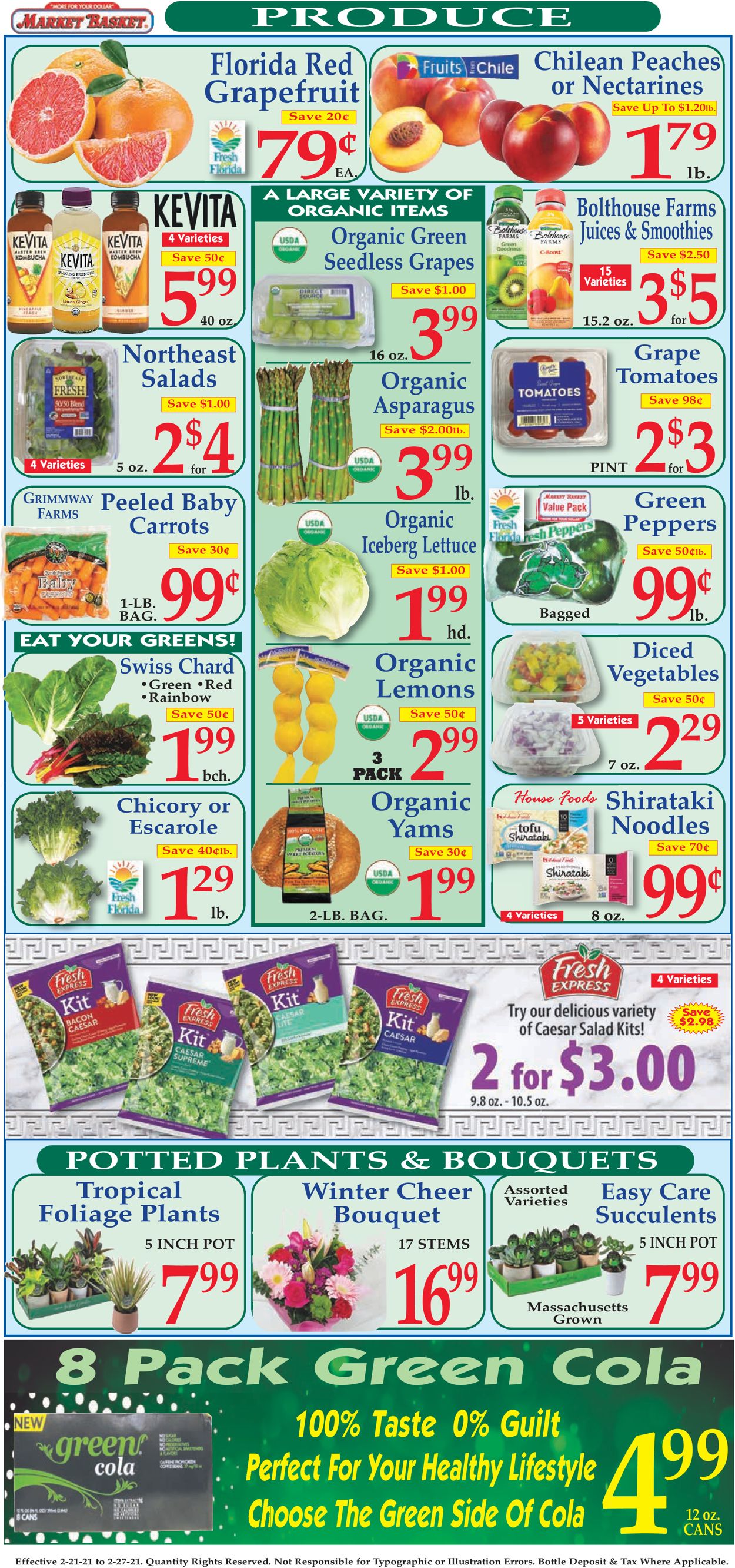 Catalogue Market Basket from 02/21/2021