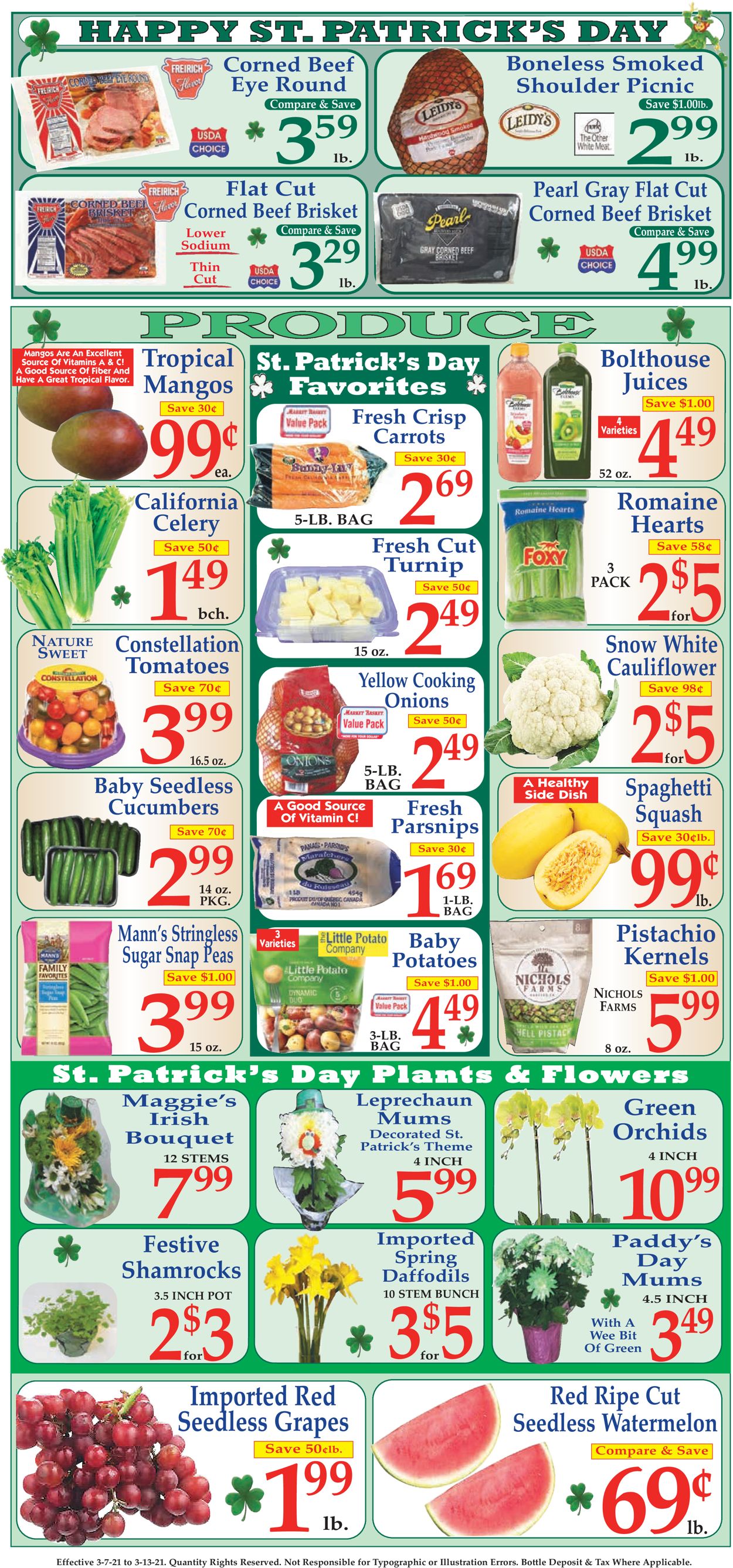Catalogue Market Basket from 03/07/2021