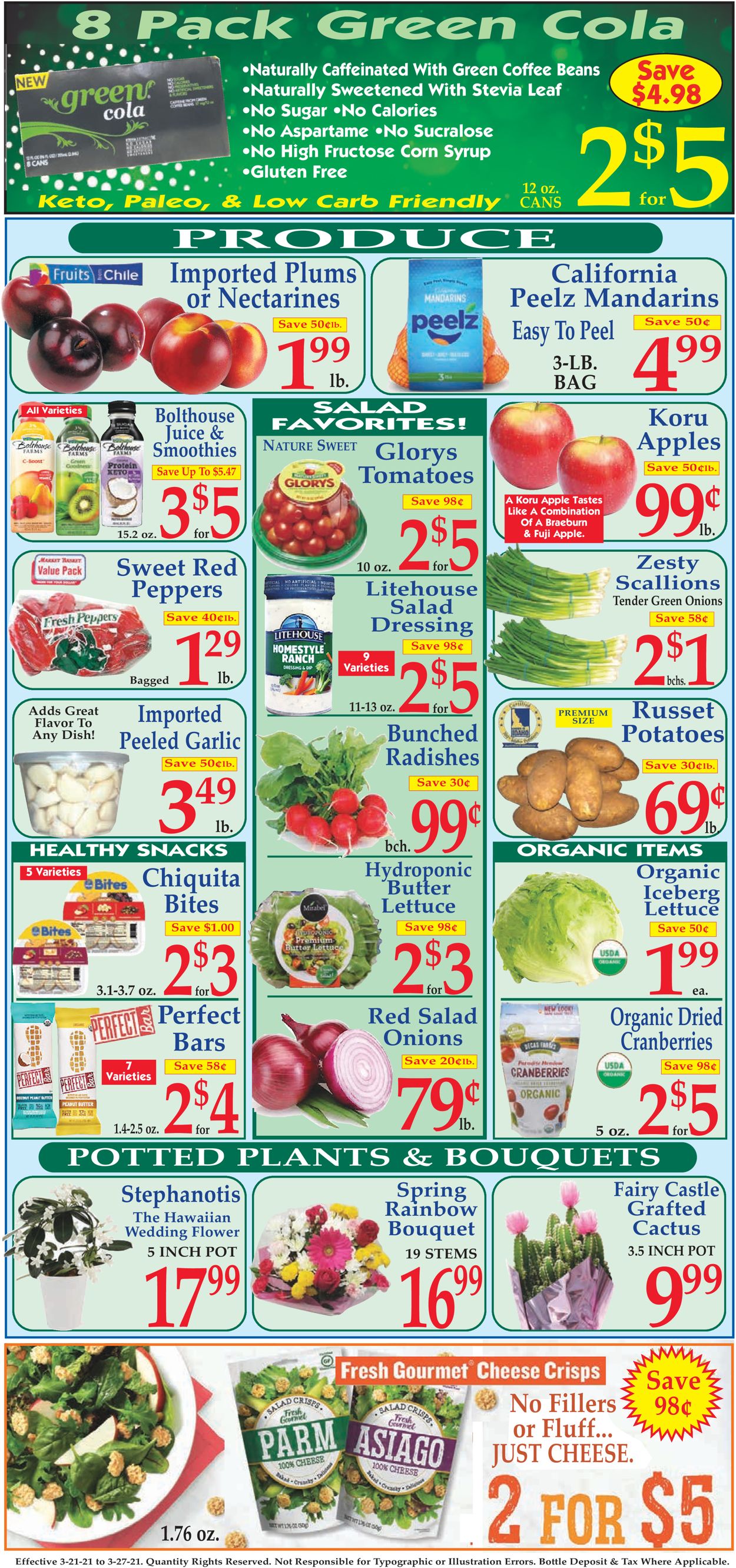 Catalogue Market Basket from 03/21/2021