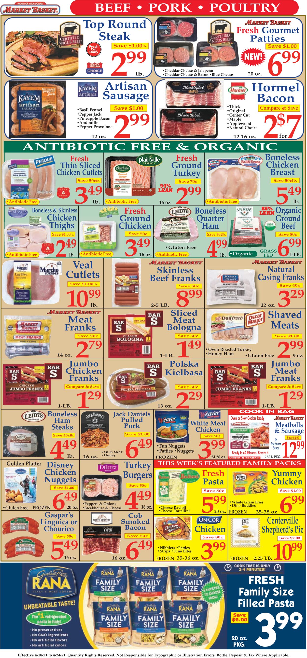 Catalogue Market Basket from 04/18/2021