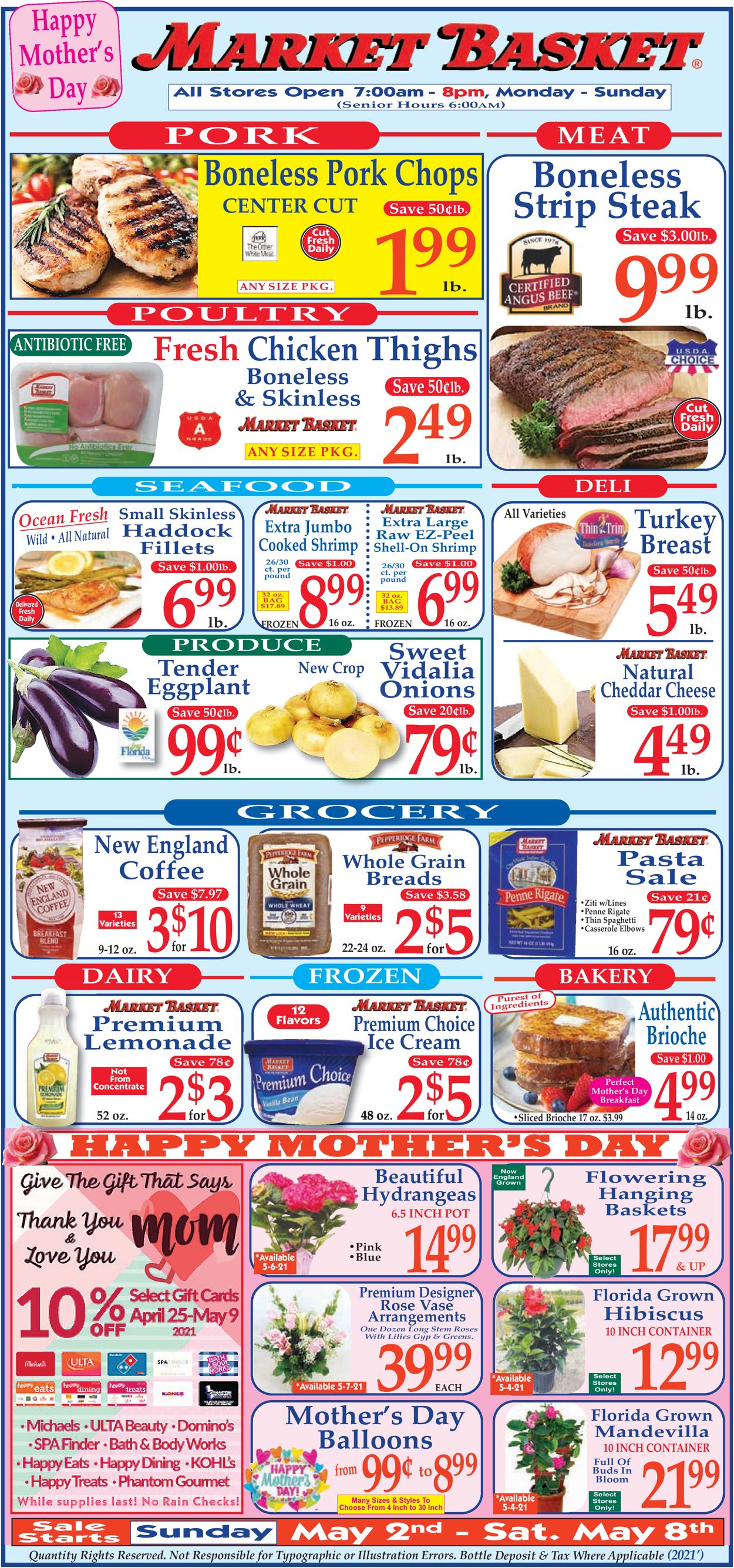 Catalogue Market Basket from 05/02/2021