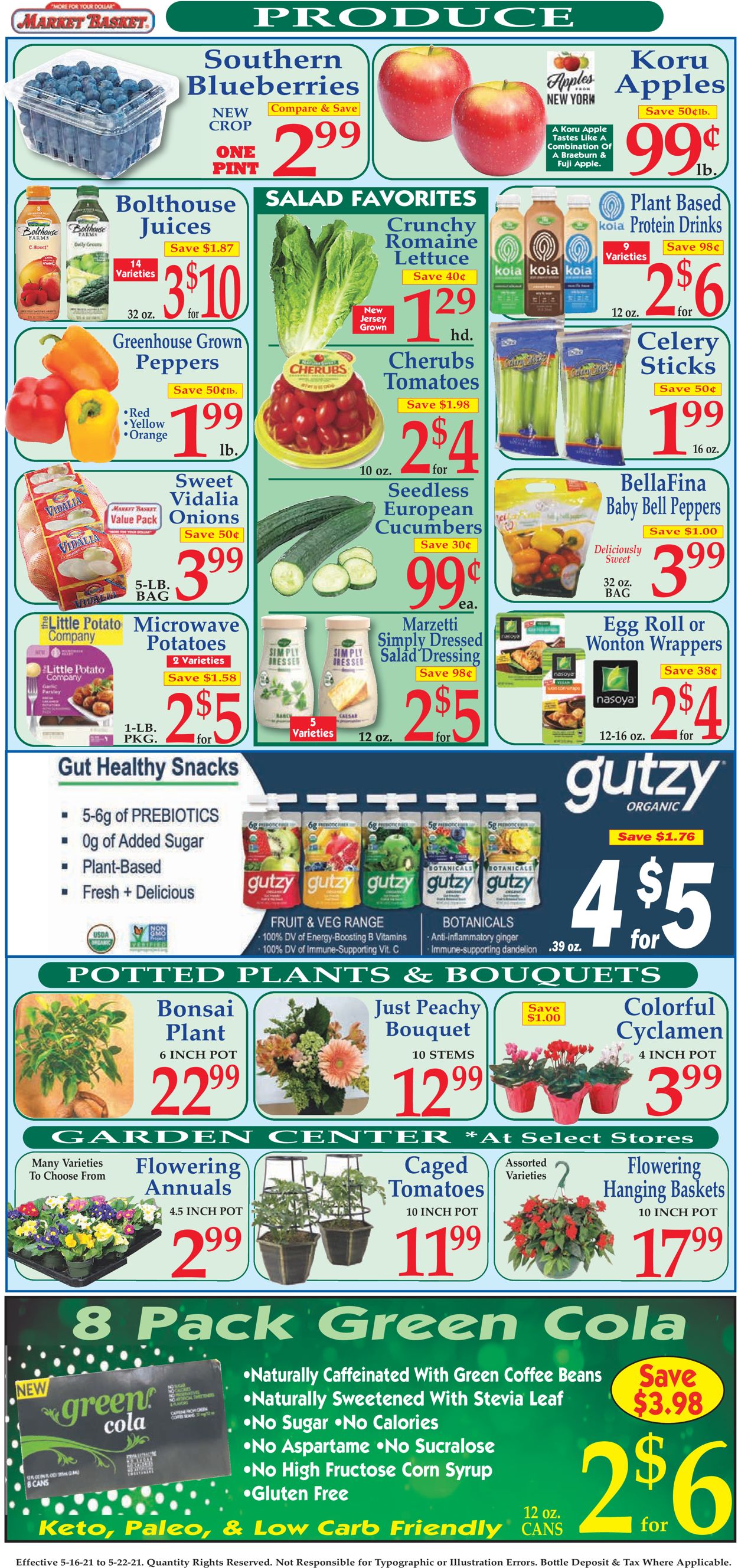 Catalogue Market Basket from 05/16/2021