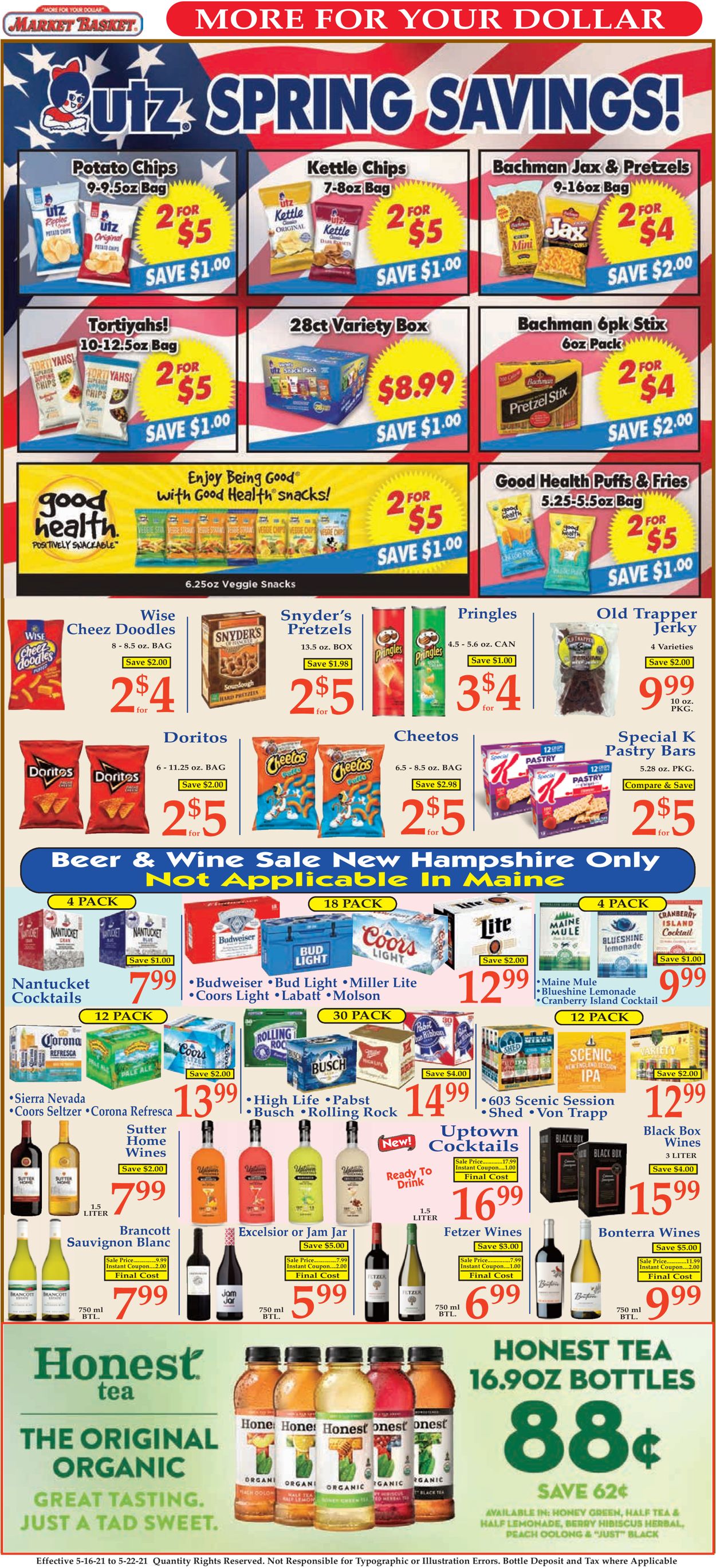 Catalogue Market Basket from 05/16/2021