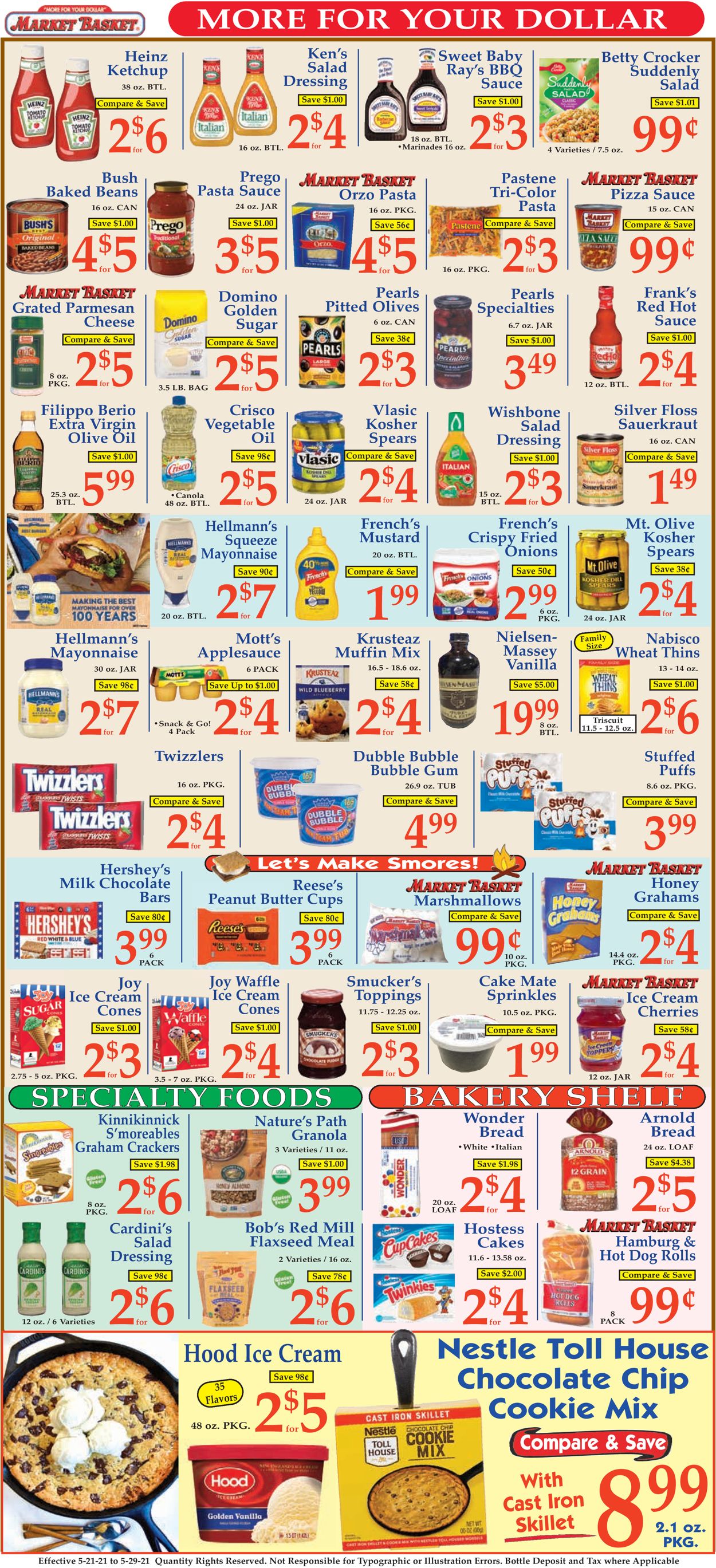Catalogue Market Basket from 05/21/2021