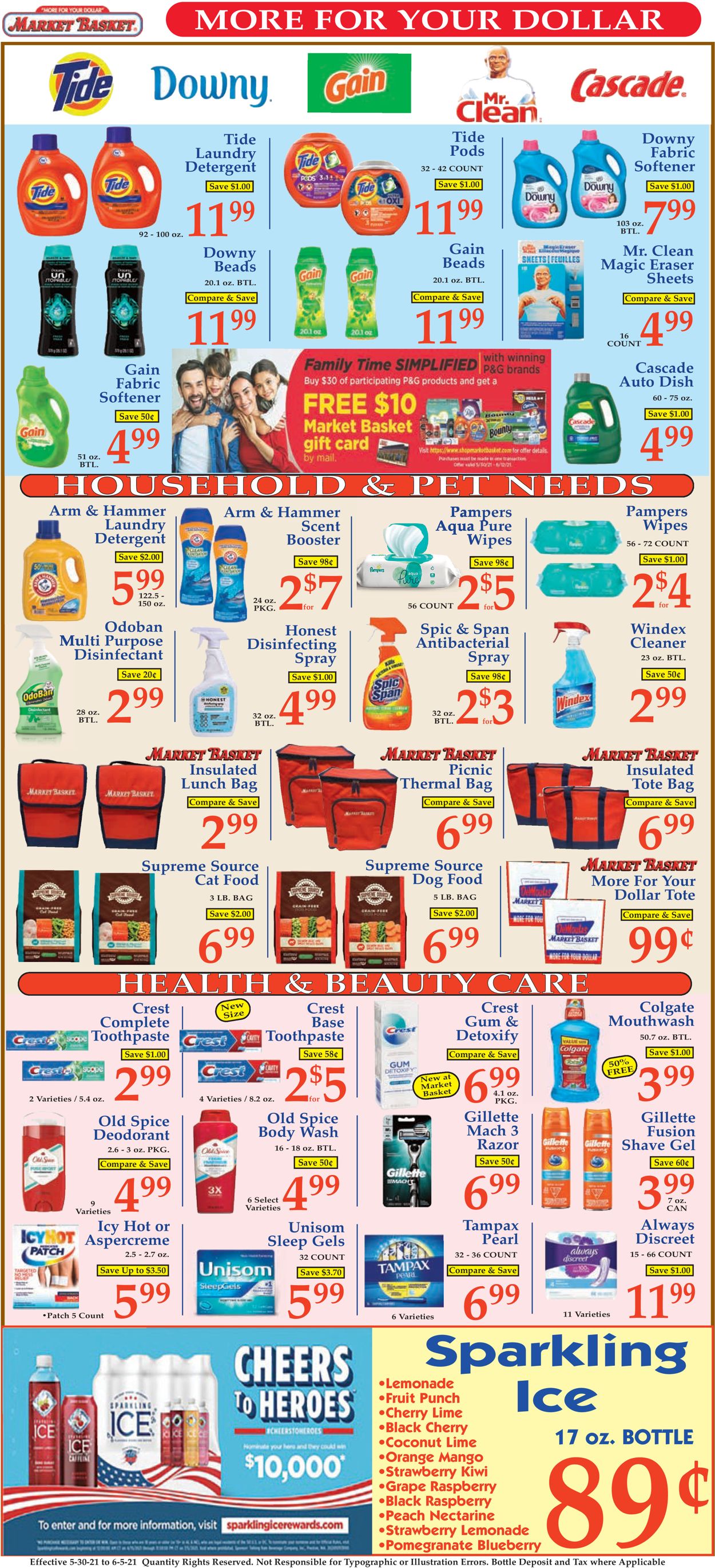 Catalogue Market Basket from 05/30/2021