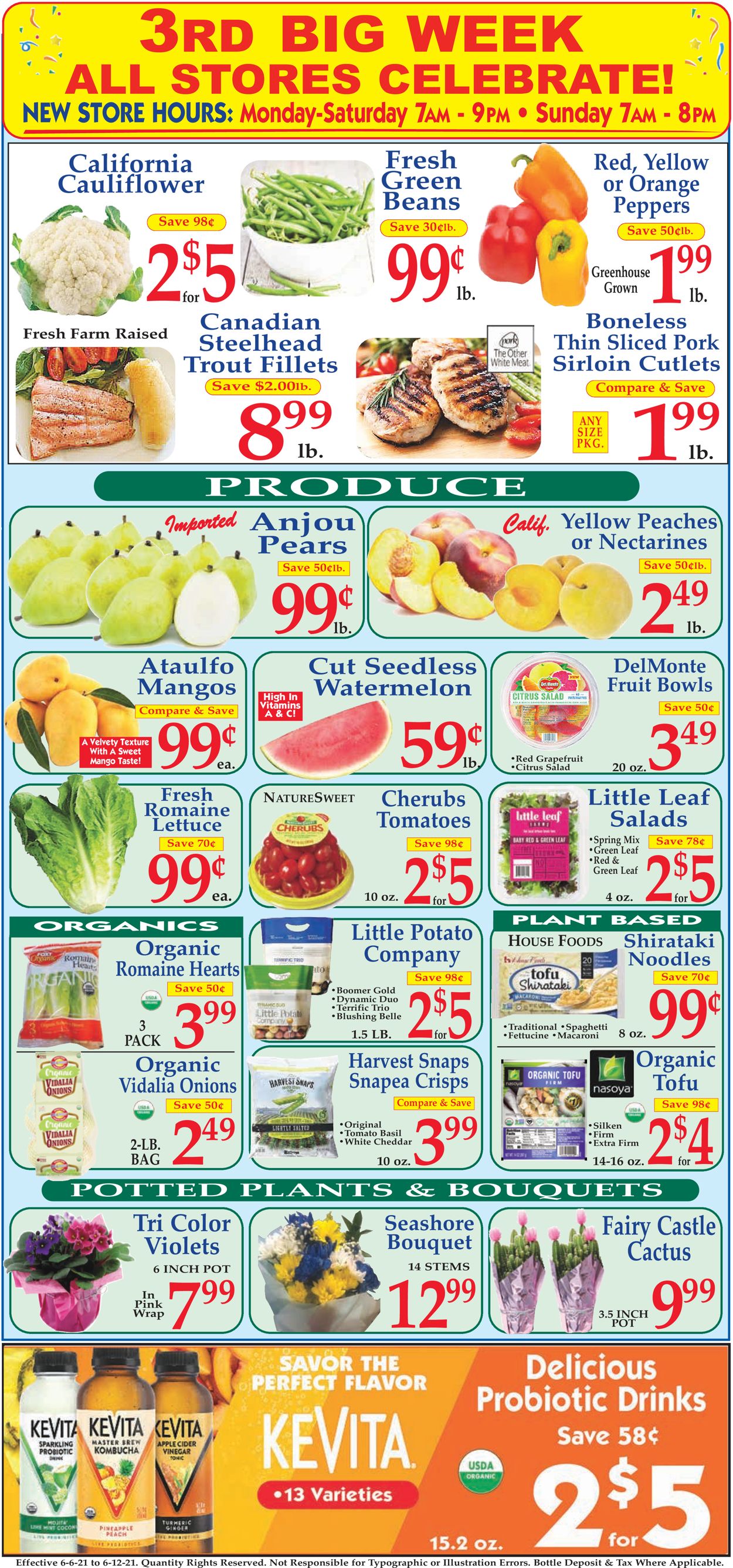 Catalogue Market Basket from 06/06/2021