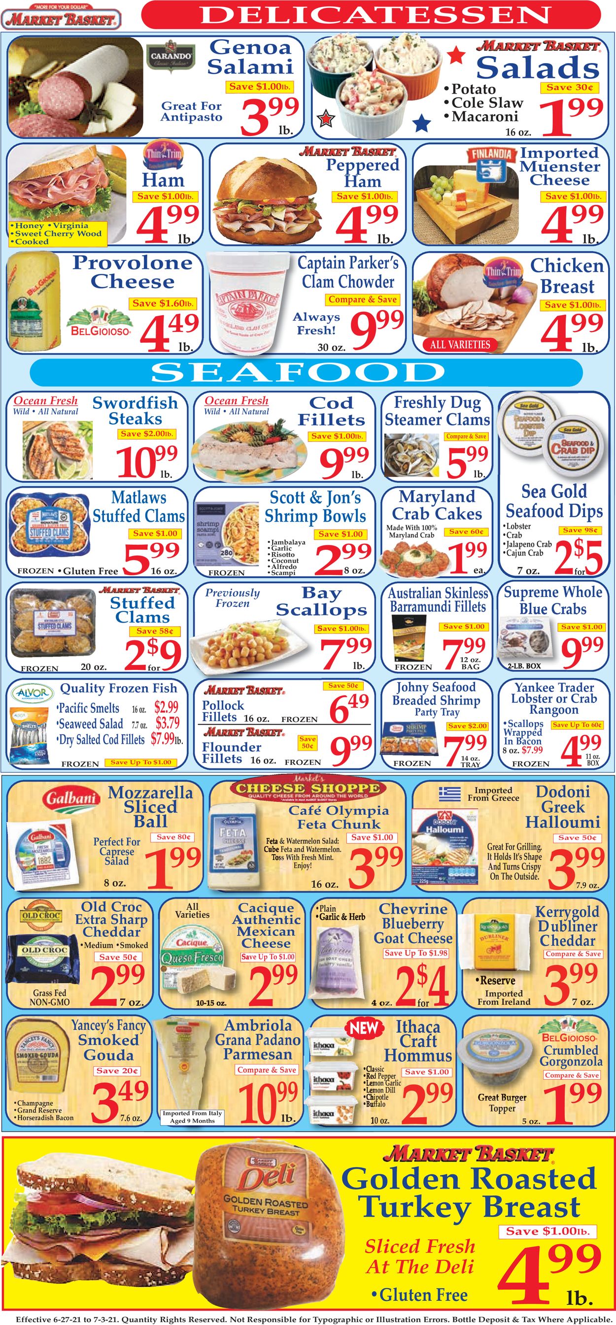 Catalogue Market Basket from 06/27/2021