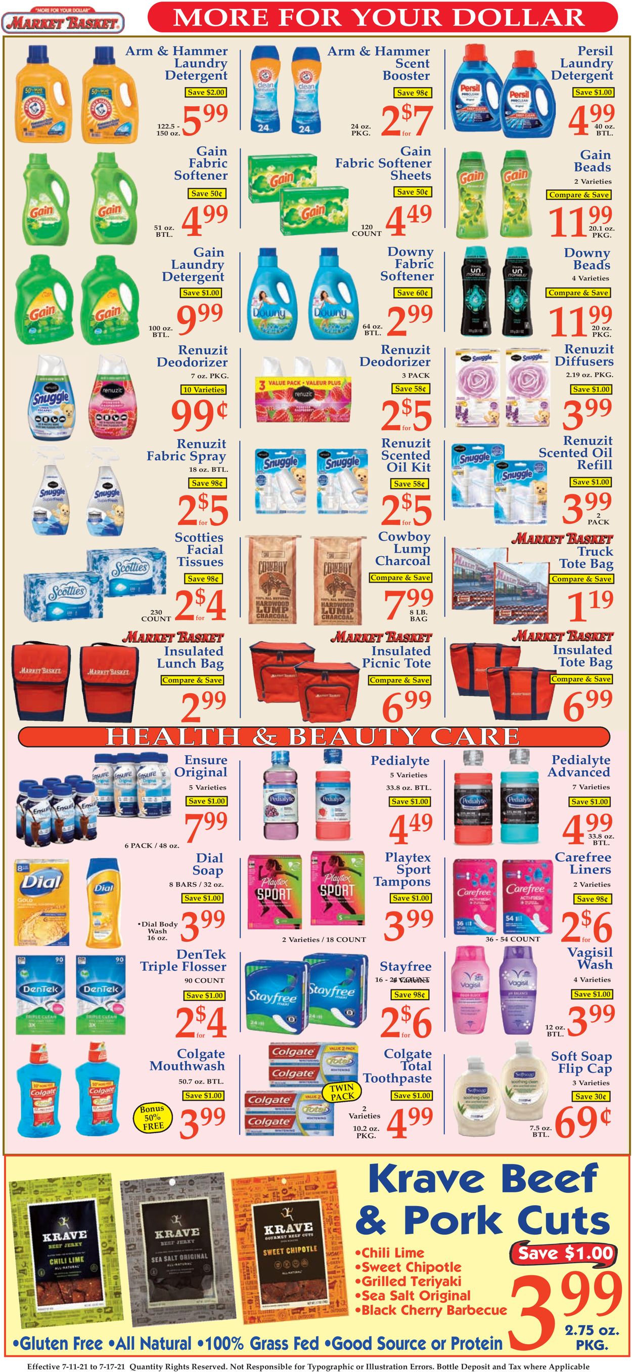 Catalogue Market Basket from 07/11/2021
