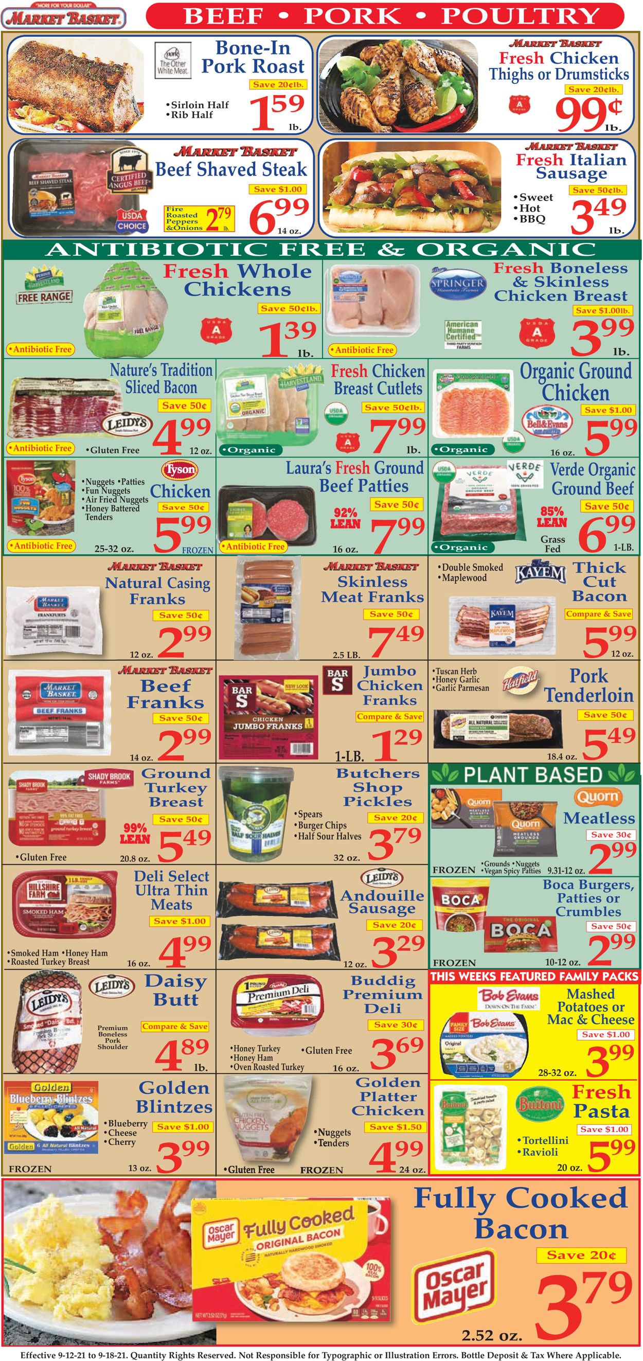Catalogue Market Basket from 09/12/2021