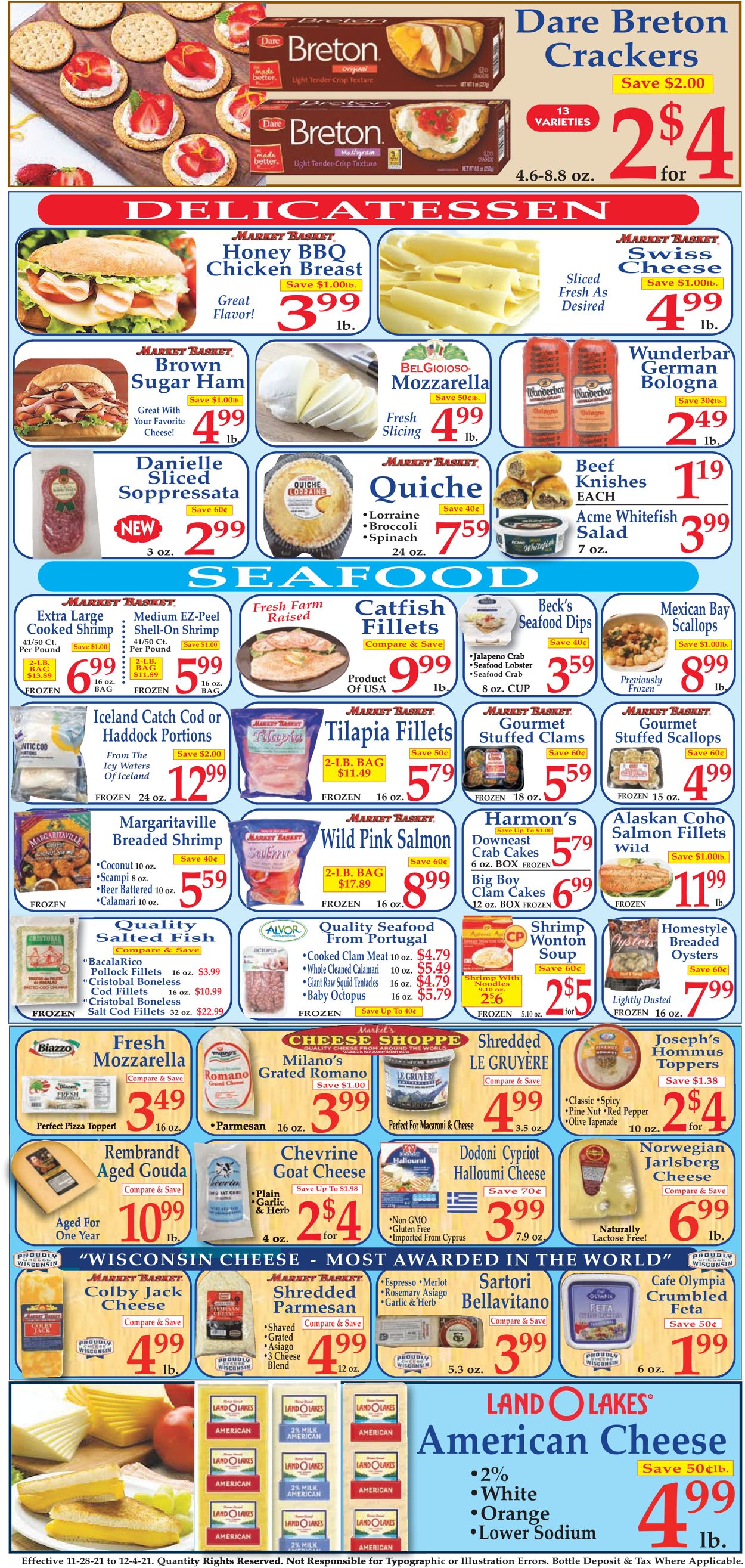 Catalogue Market Basket from 11/28/2021