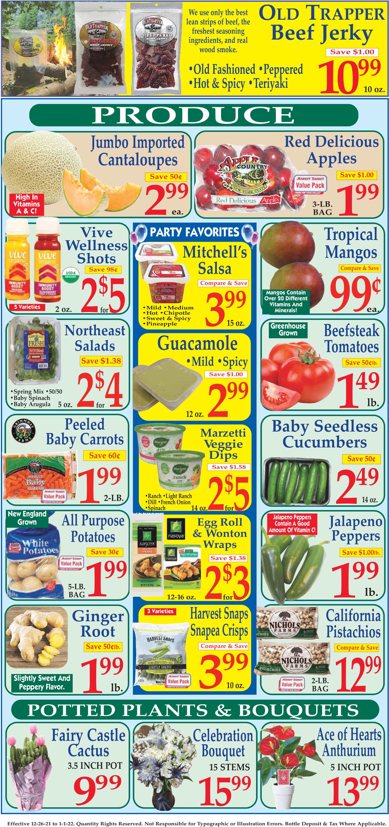 Catalogue Market Basket from 12/26/2021