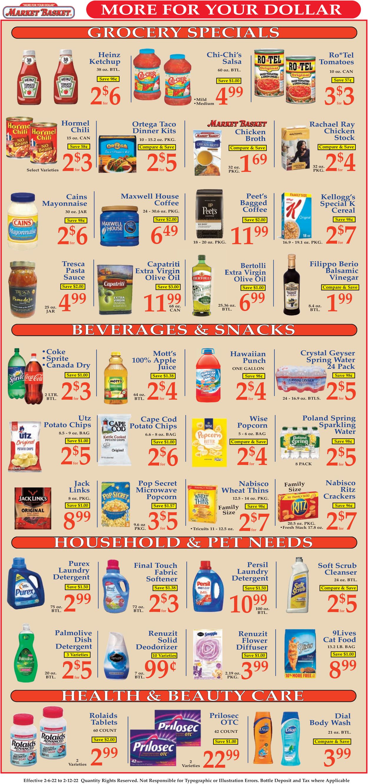 Catalogue Market Basket from 02/06/2022