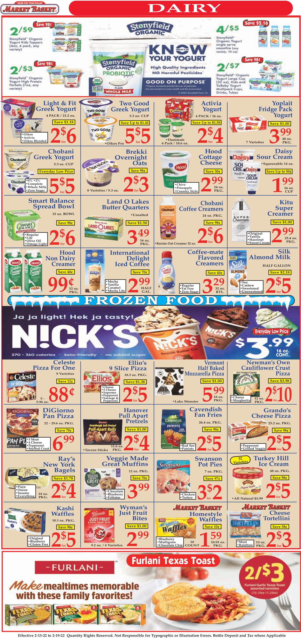 Catalogue Market Basket from 02/13/2022