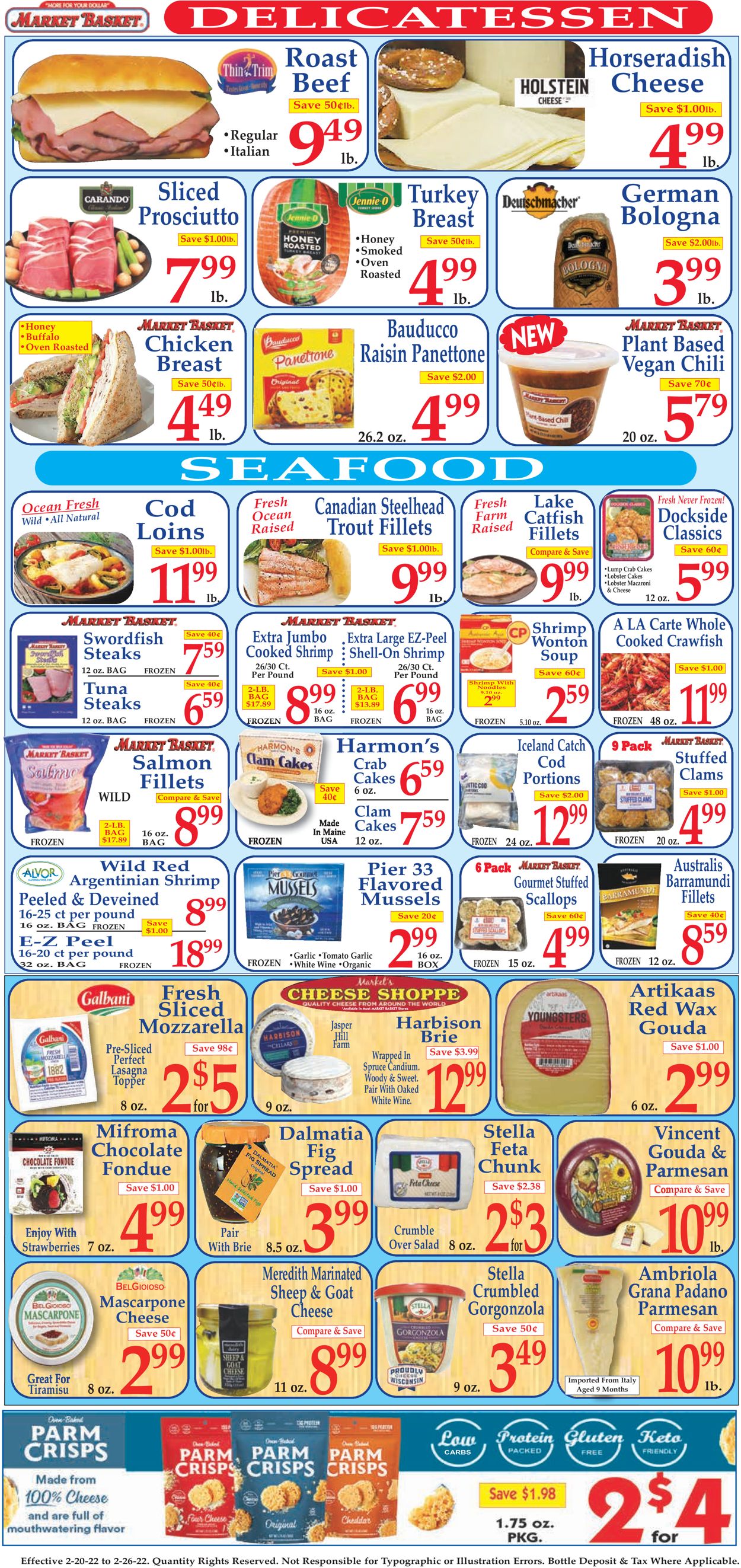 Catalogue Market Basket from 02/20/2022