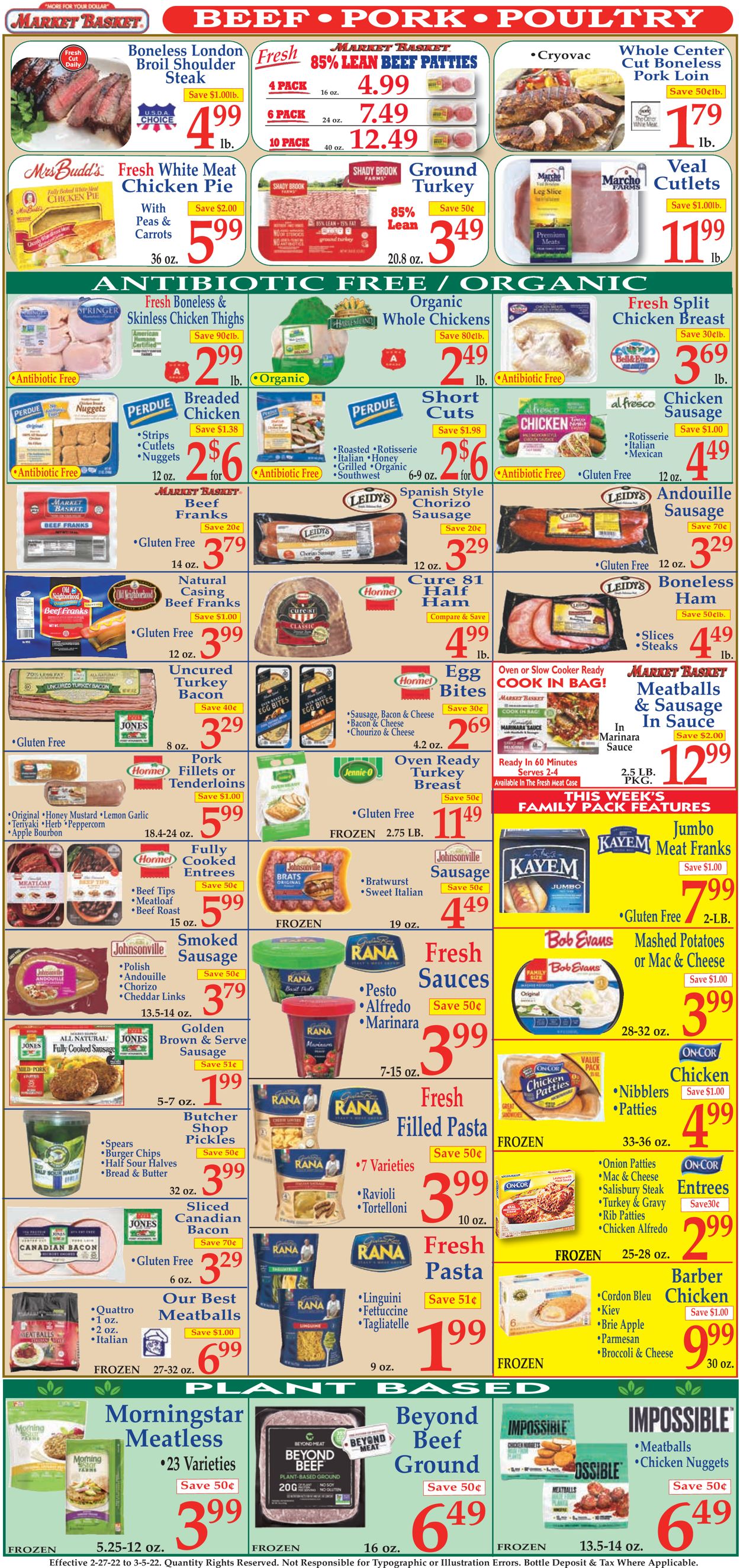 Catalogue Market Basket from 02/27/2022