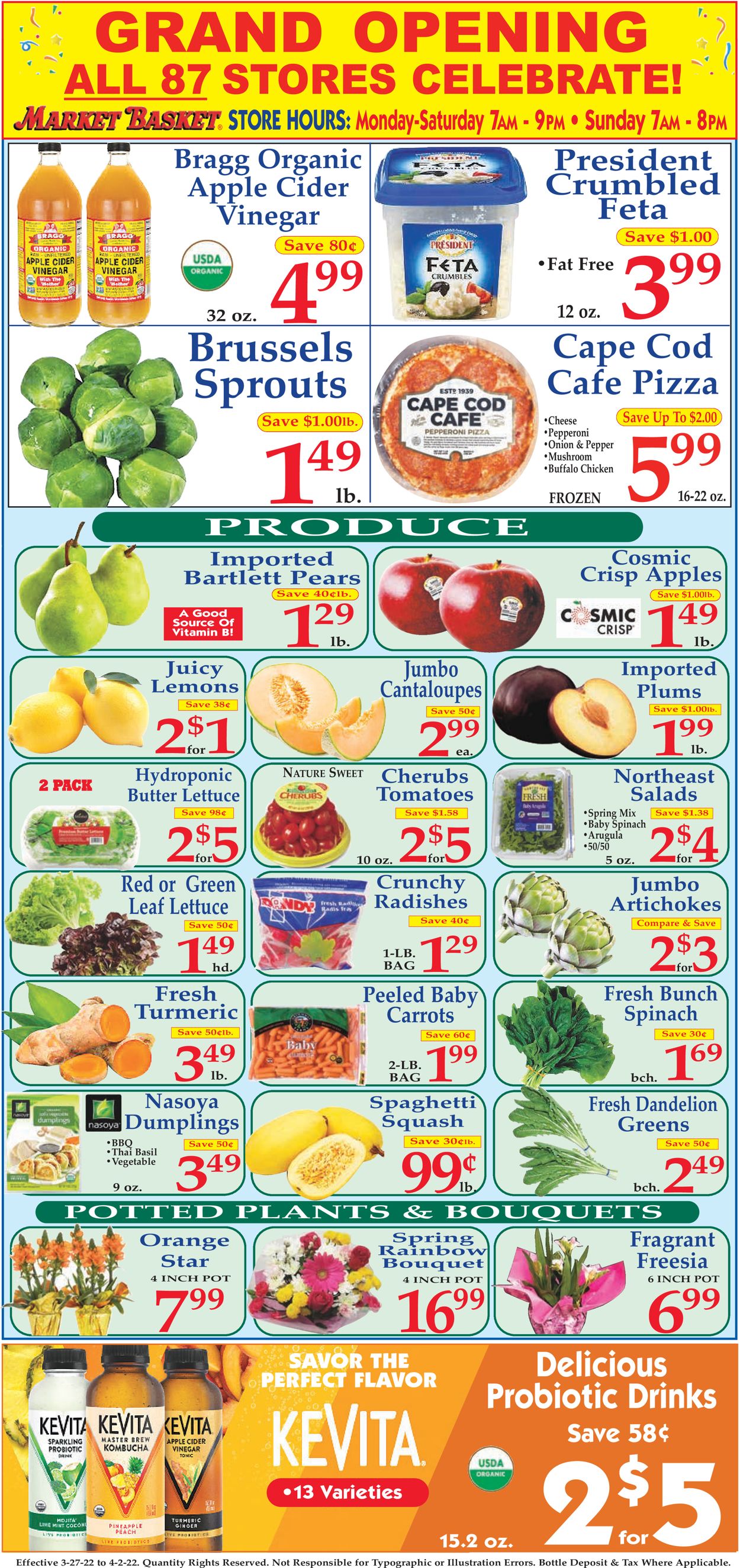 Catalogue Market Basket from 03/27/2022