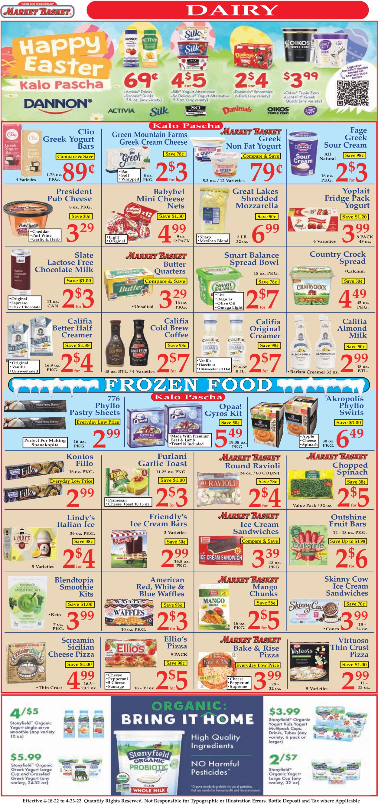 Catalogue Market Basket from 04/18/2022