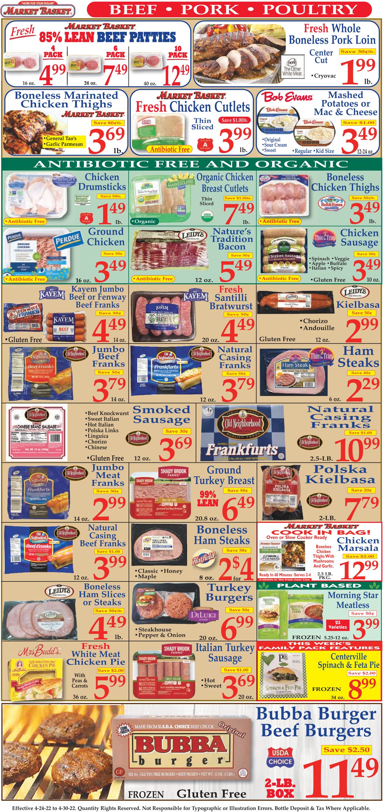 Catalogue Market Basket from 04/24/2022