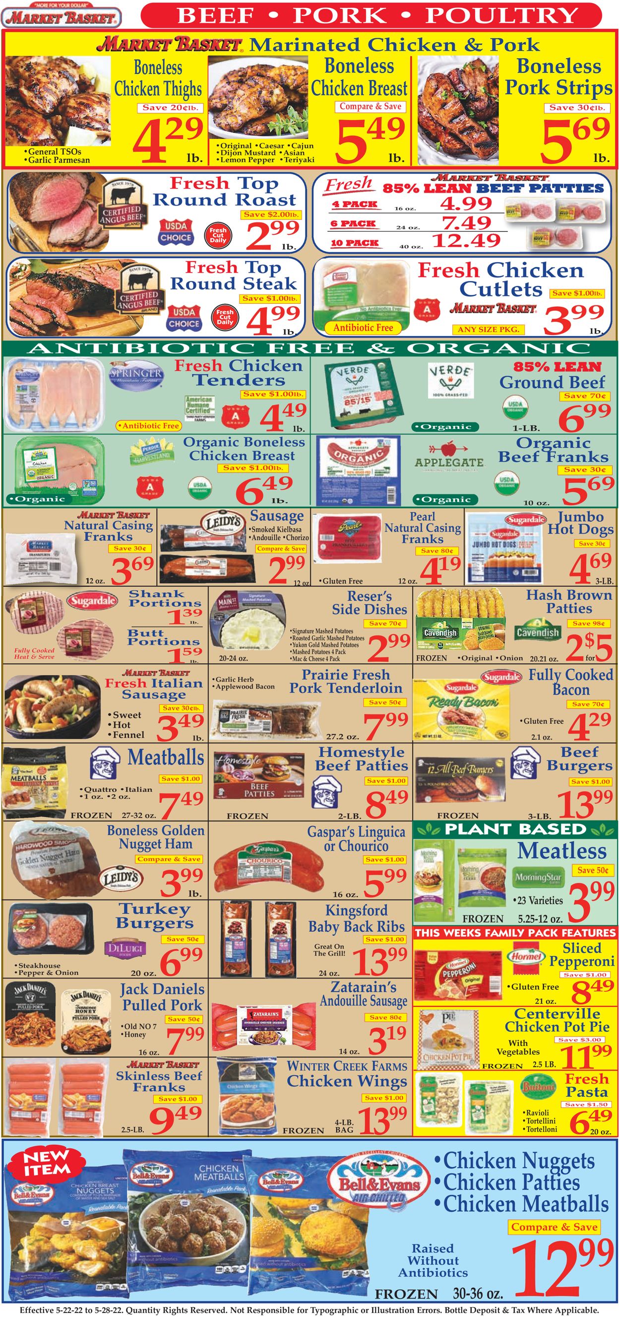Catalogue Market Basket from 05/22/2022