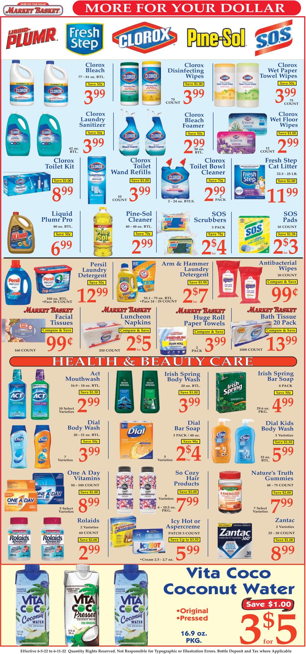 Catalogue Market Basket from 06/05/2022