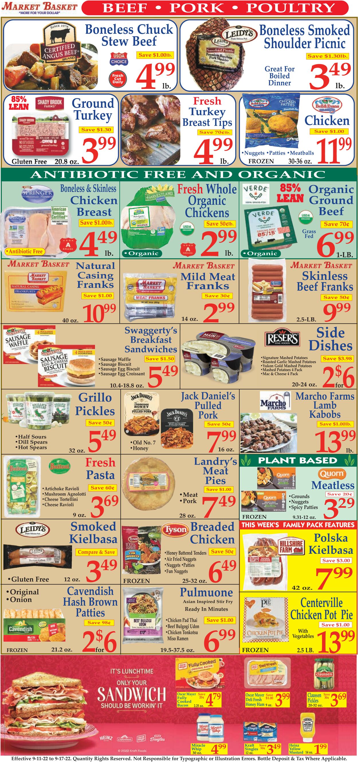 Catalogue Market Basket from 09/11/2022