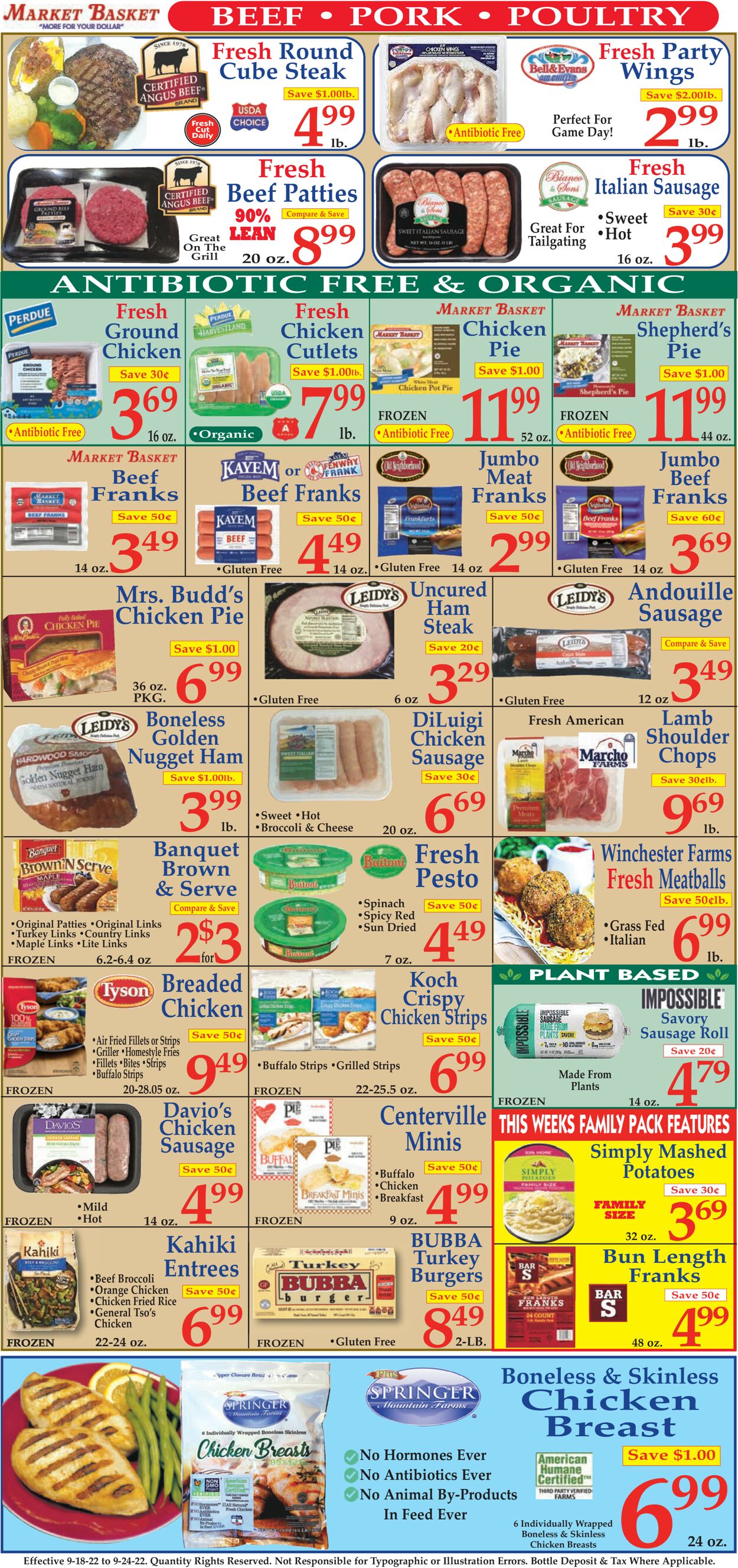 Catalogue Market Basket from 09/18/2022