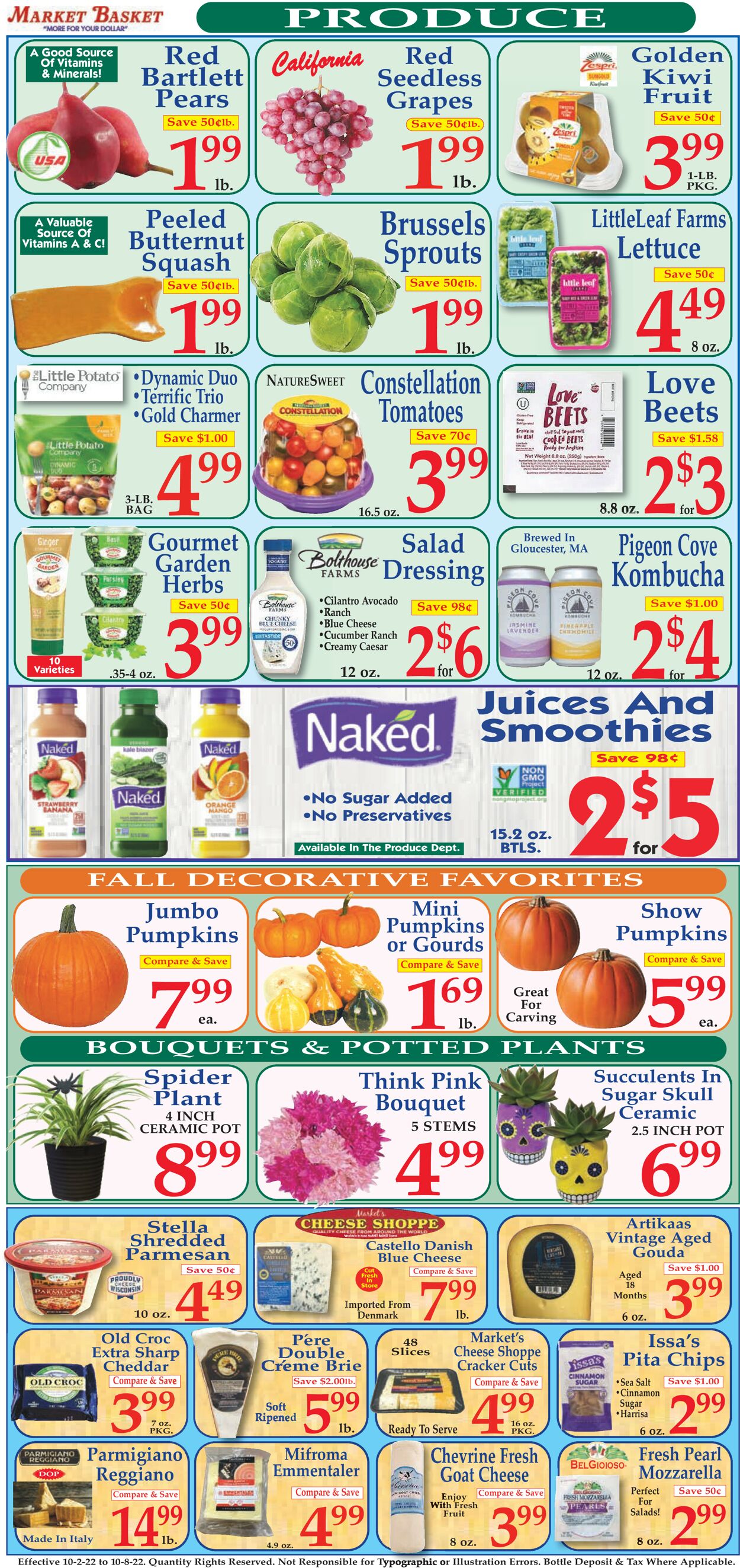 Catalogue Market Basket from 10/02/2022
