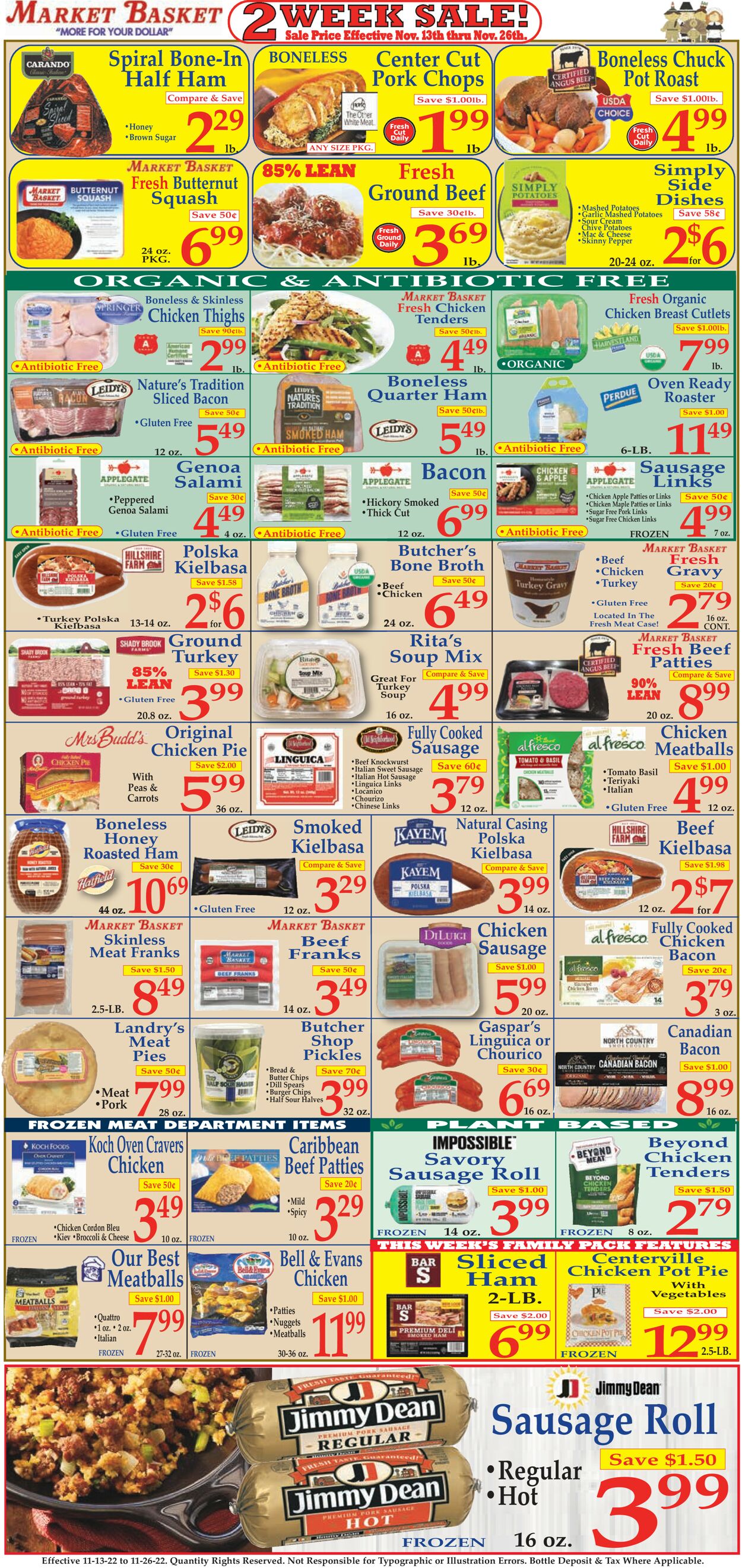 Catalogue Market Basket from 11/13/2022