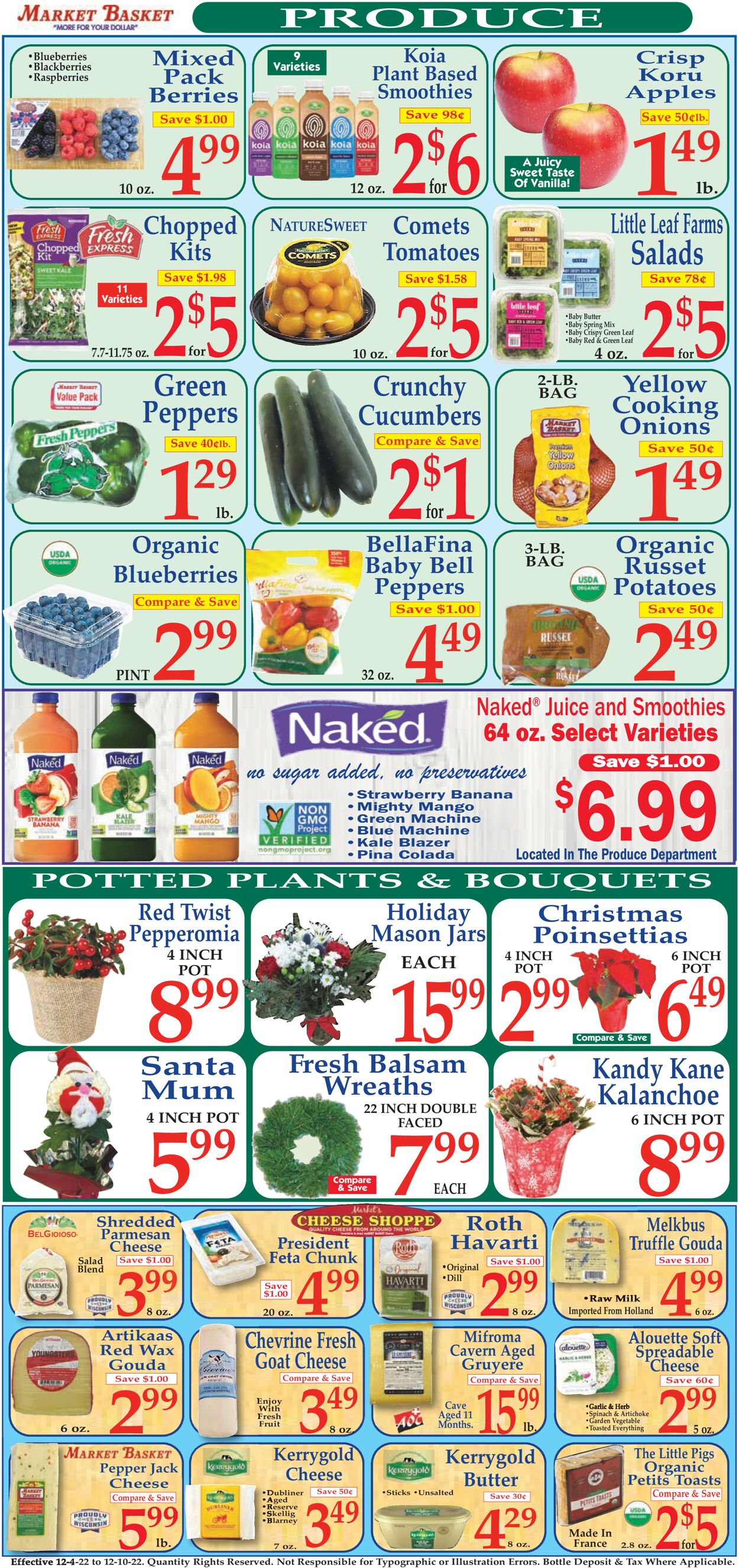 Catalogue Market Basket from 12/04/2022