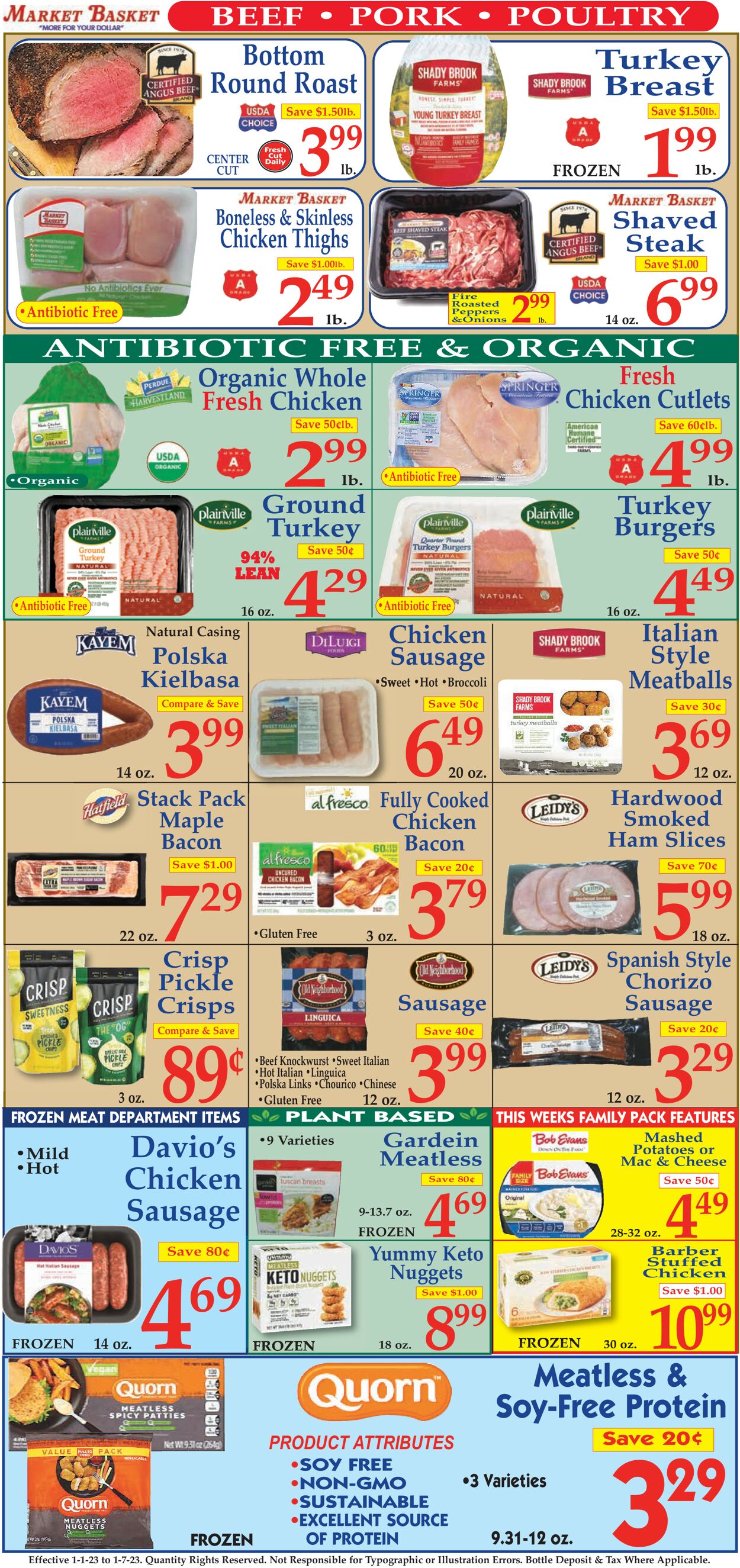 Catalogue Market Basket from 01/01/2023