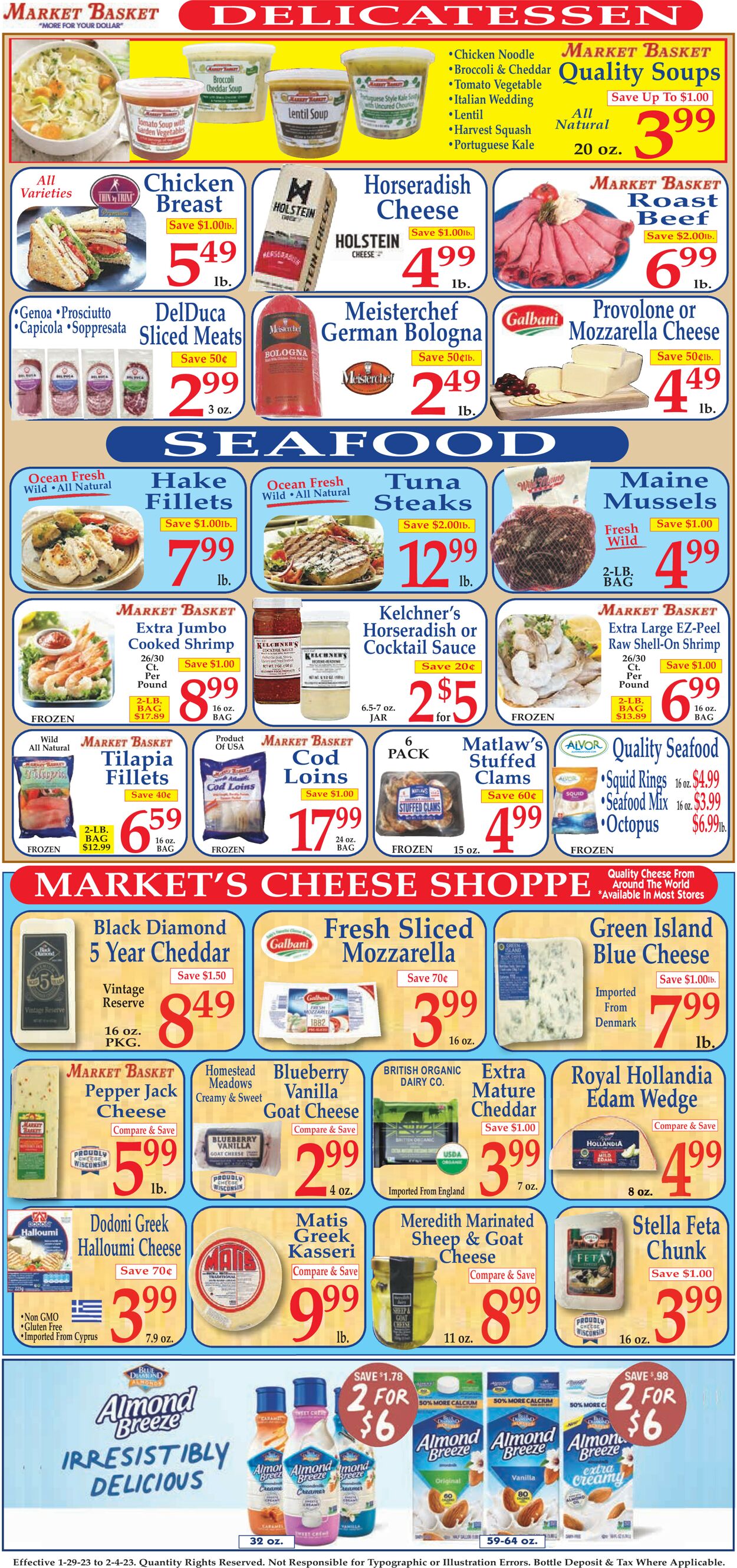 Catalogue Market Basket from 01/29/2023